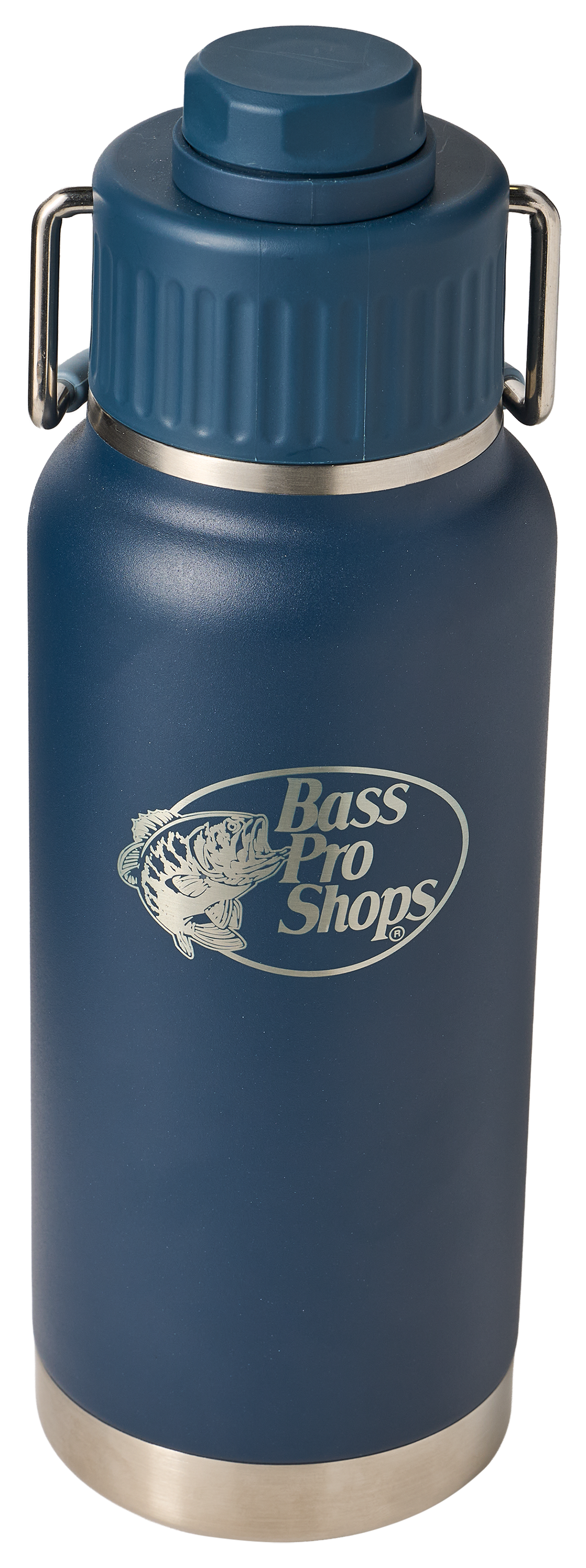 Image of Bass Pro Shops Water Bottle with Spout Lid - 40 oz. - Navy