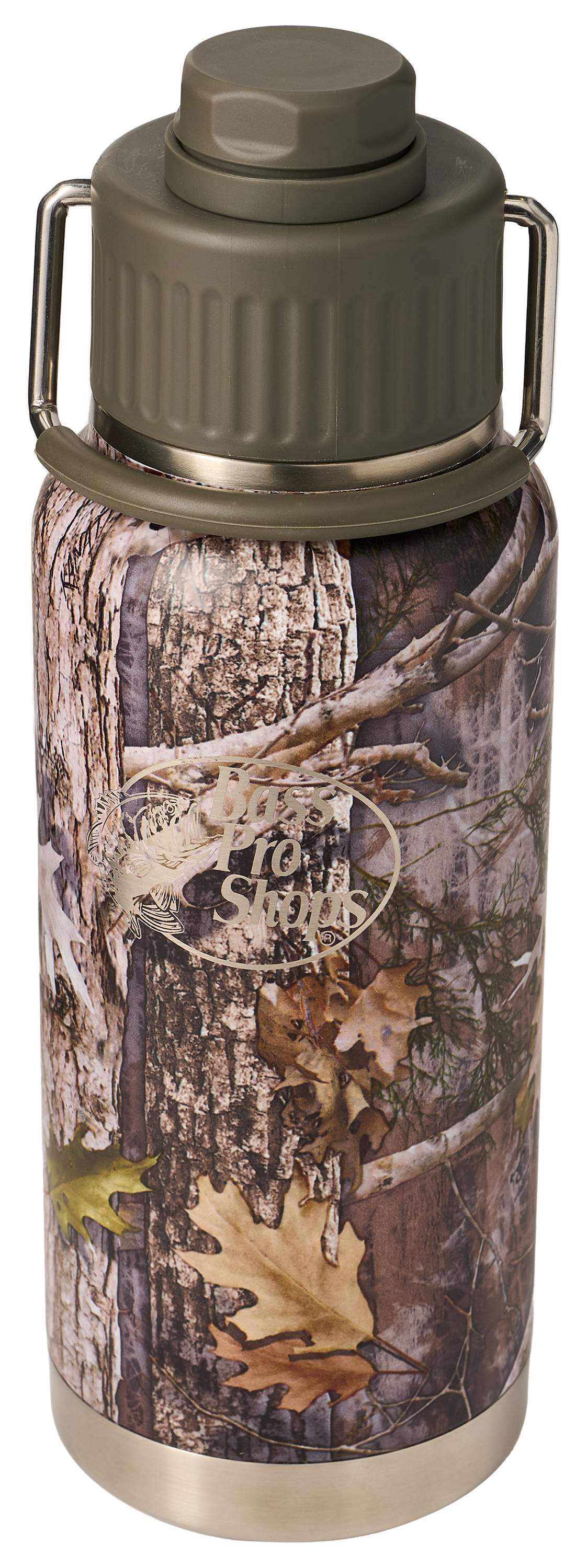 Image of Bass Pro Shops Water Bottle with Spout Lid - 40 oz. - TrueTimber Kanati