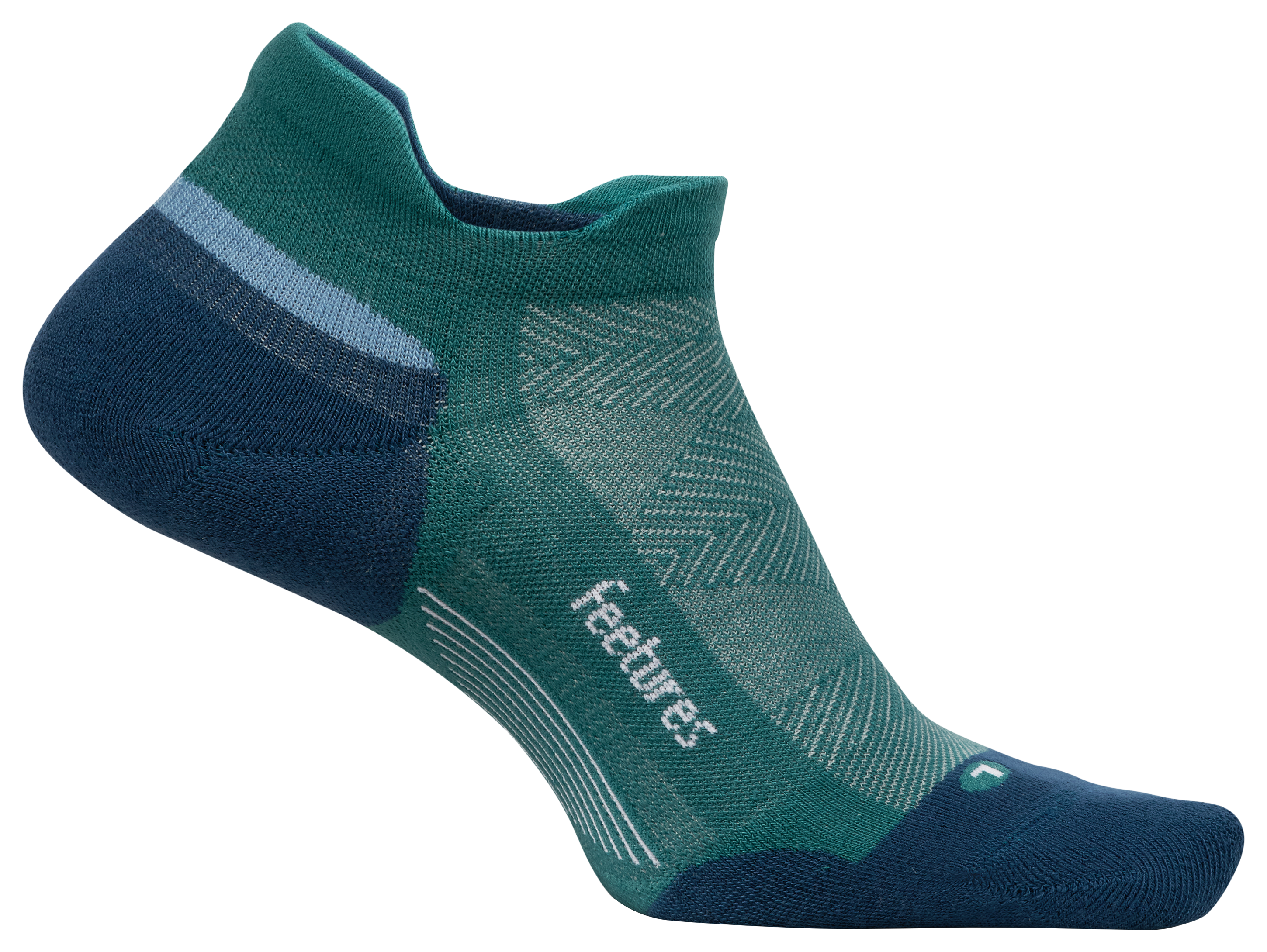 Image of Feetures Elite Max Cushion Tab Ankle Socks for Men - Woodland Forest