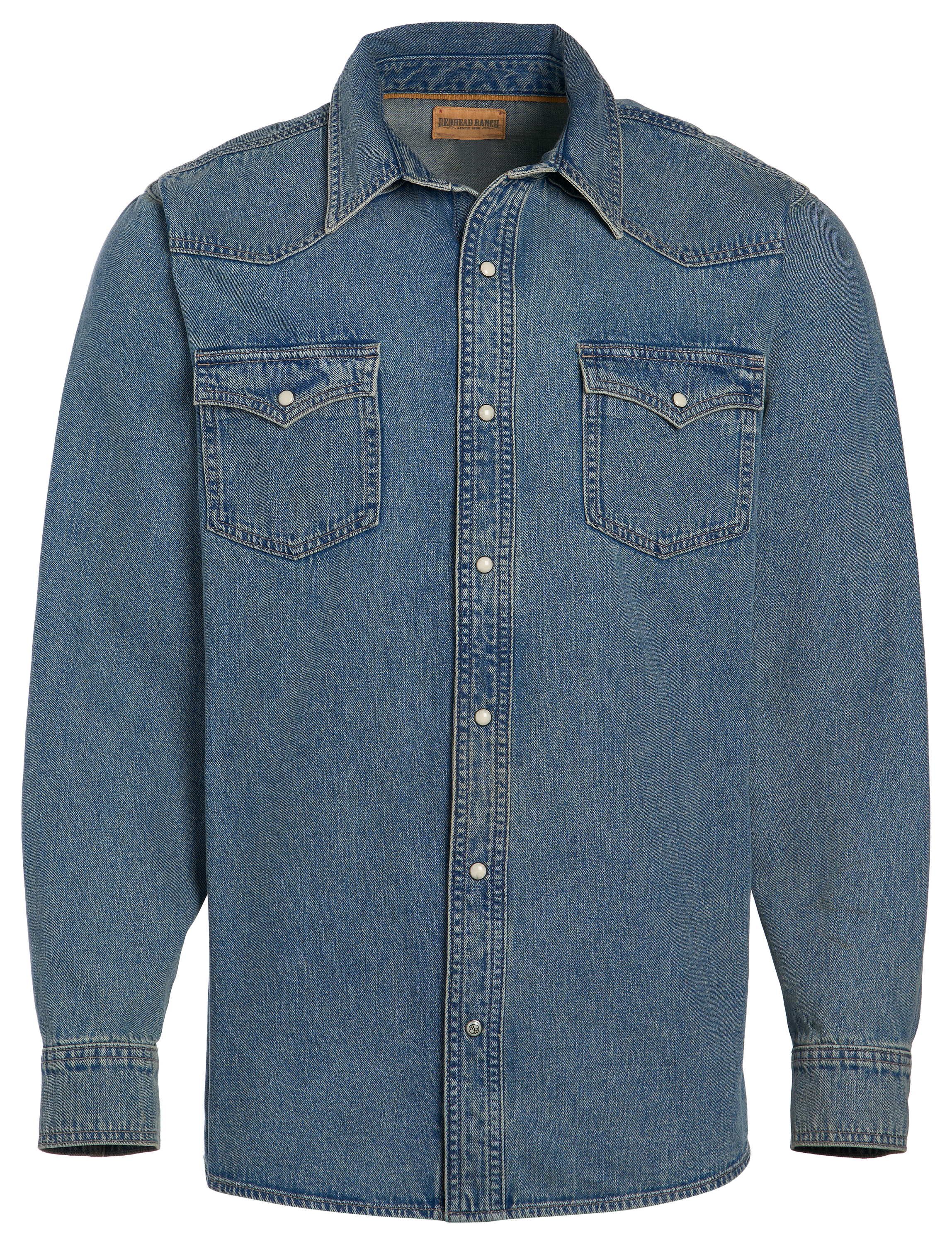 Image of RedHead Ranch Virgil Denim Long-Sleeve Shirt - Tinted Denim