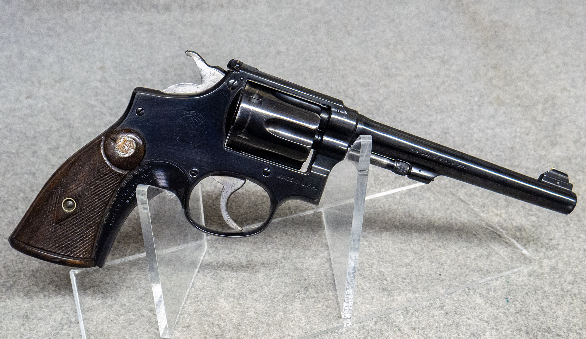 Image of Smith & Wesson ~ K-22 First Model ~ .22 Long Rifle
