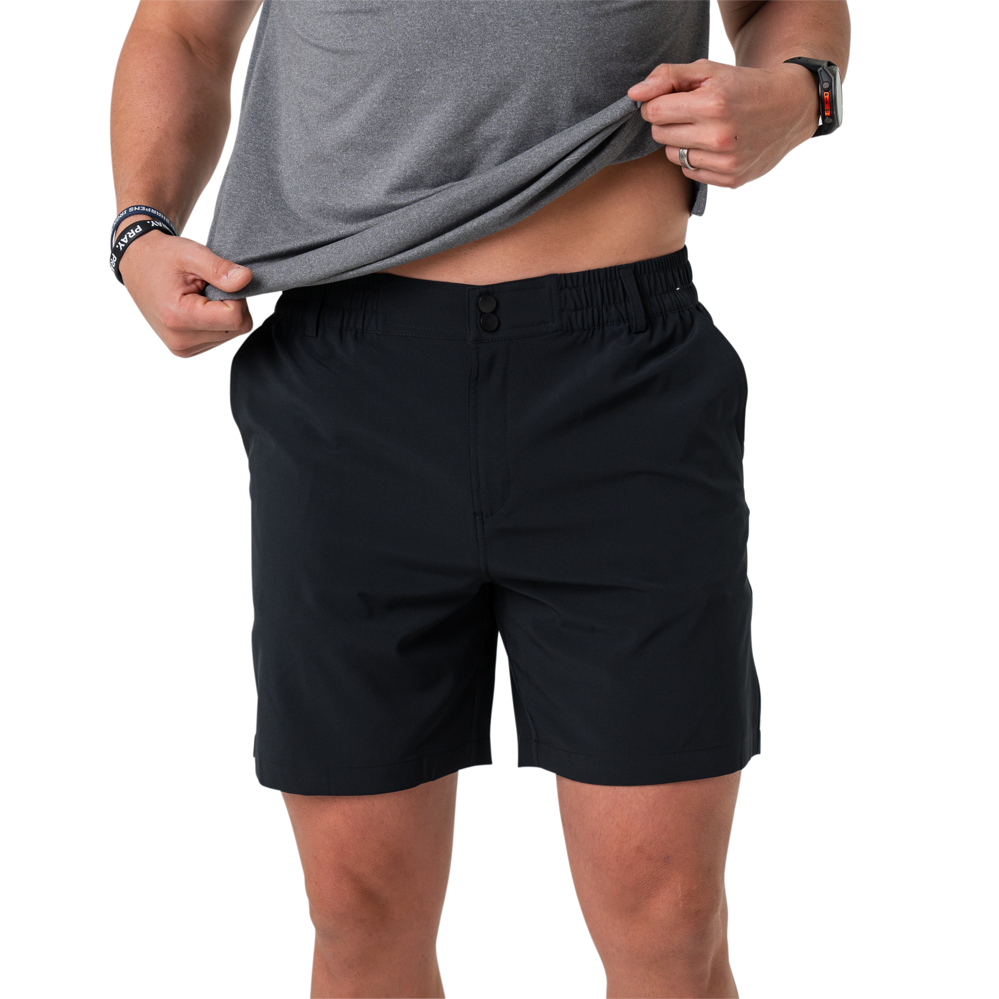 Image of BURLEBO Everyday Shorts - Matte Black