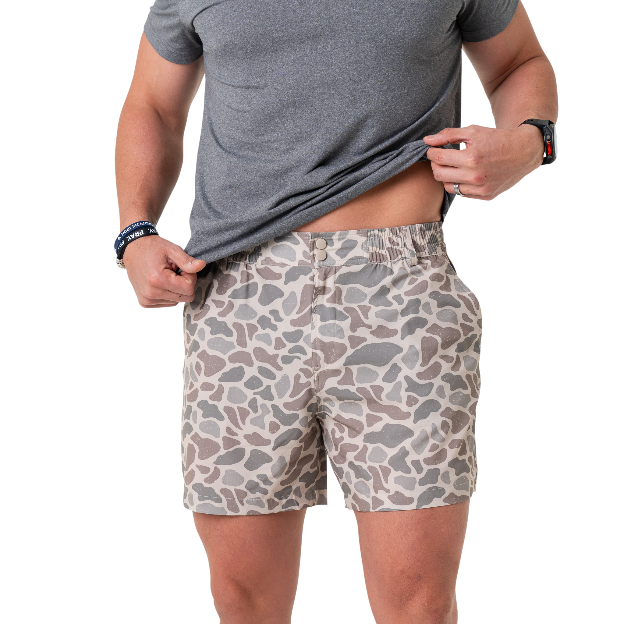 Image of BURLEBO Everyday Shorts - Camo