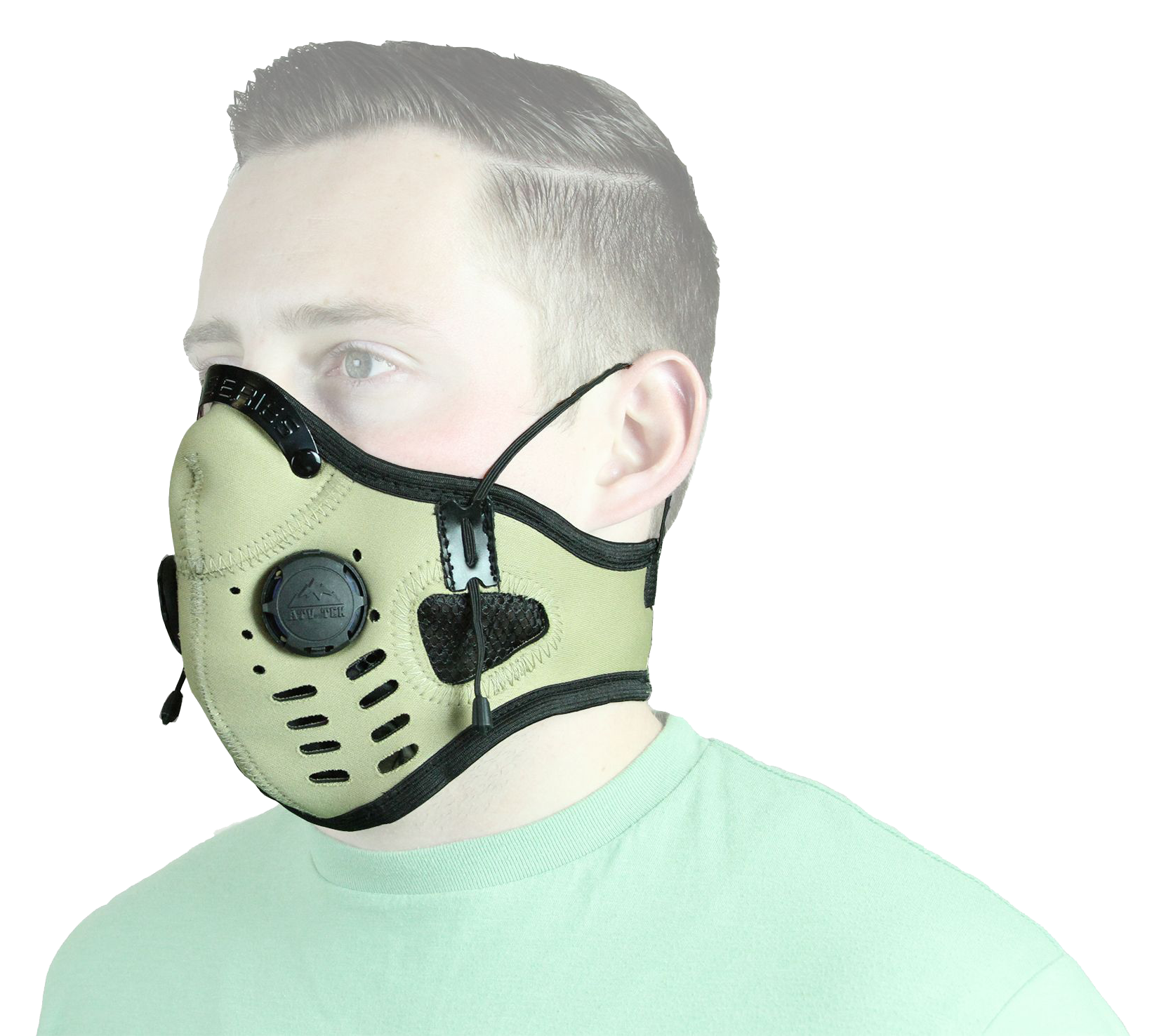 Image of ATV TEK ATV/UTV Rider Dust Mask - Tan