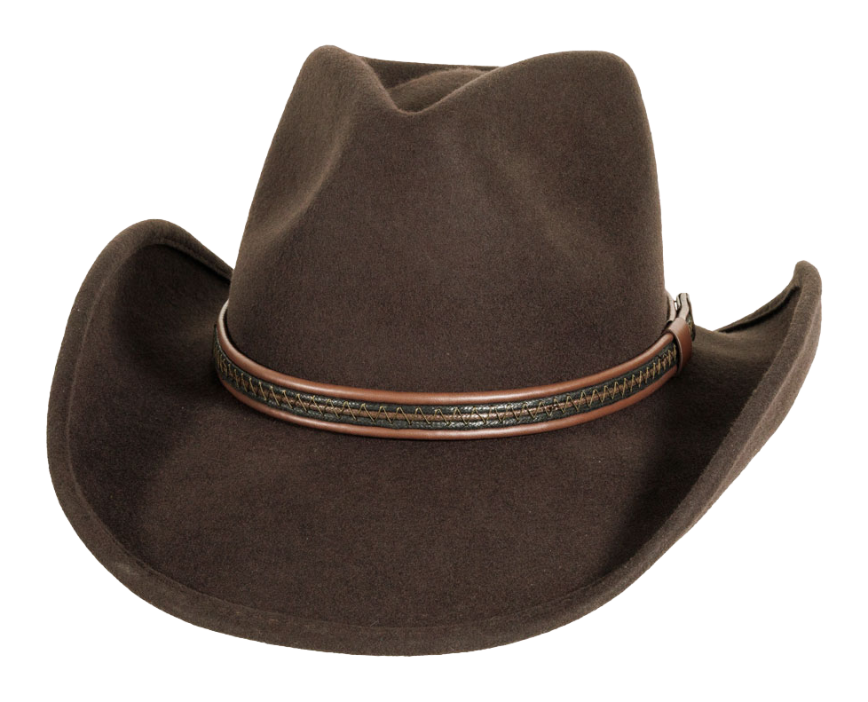 Image of RedHead Crushable Wool Felt Western Hat - Brown