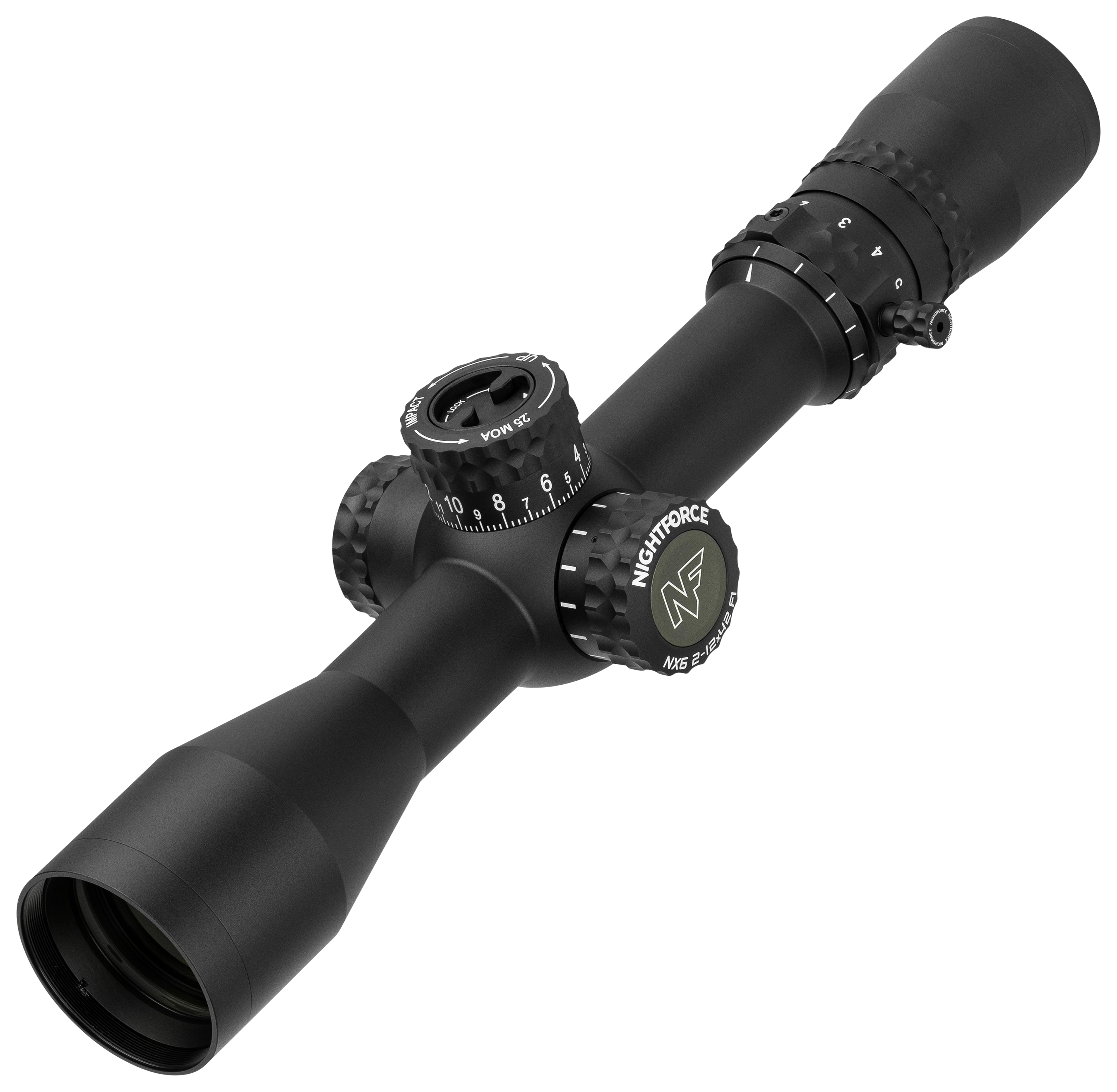 Image of Nightforce Optics NX6 F1 FieldSet FFP Rifle Scope - 2-12x42mm - FC-MRx