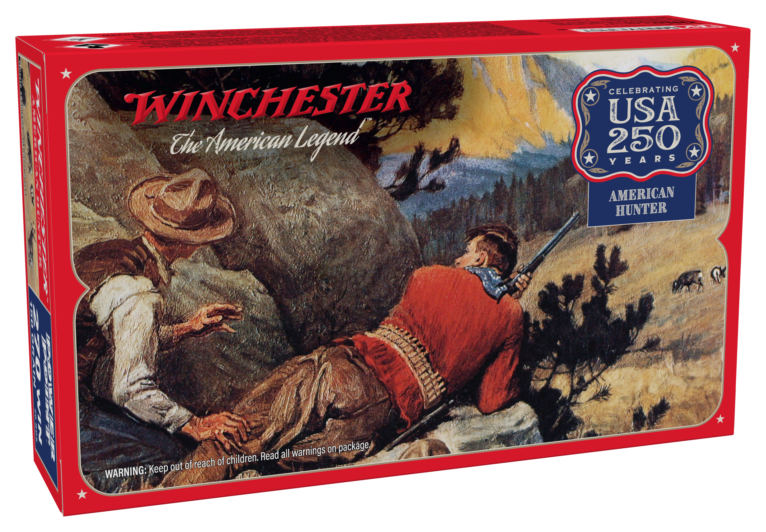 Image of Winchester Power-Point 250th Anniversary Edition .270 Winchester 150 Grain SP Rifle Ammo