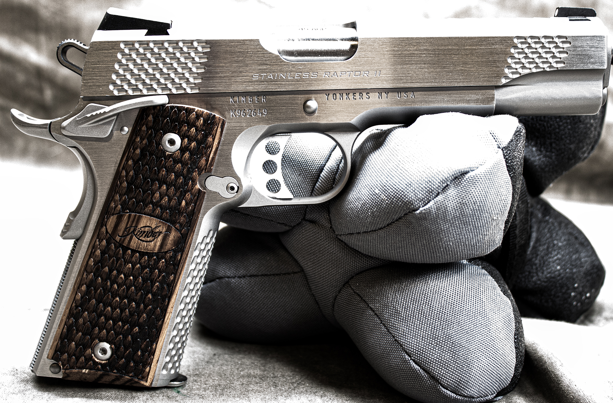 Image of Kimber Stainless Raptor II .45 Auto