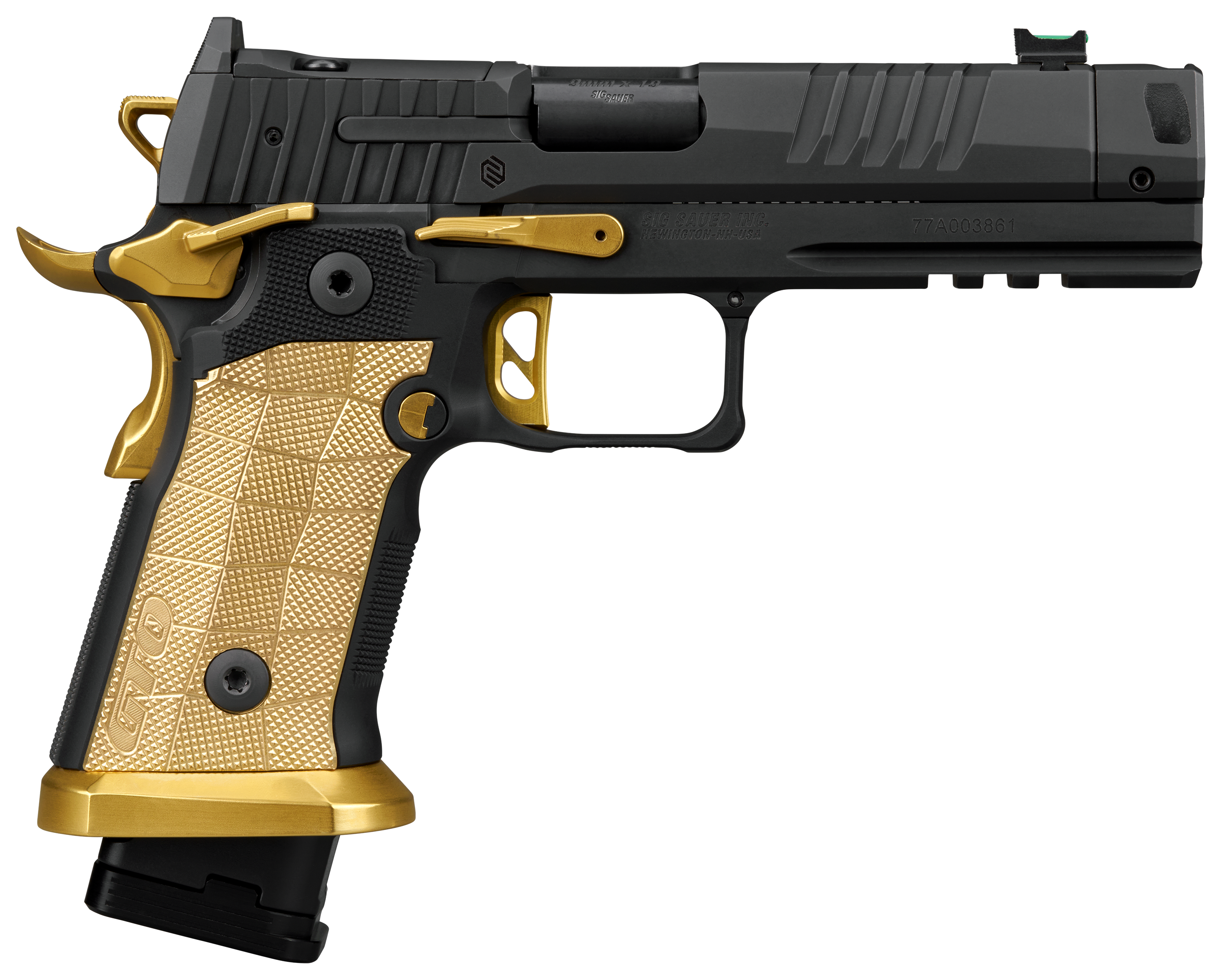 SIG SAUER P211GTO Spectre Comp SemiAuto Pistol with XRay3 Night Sight