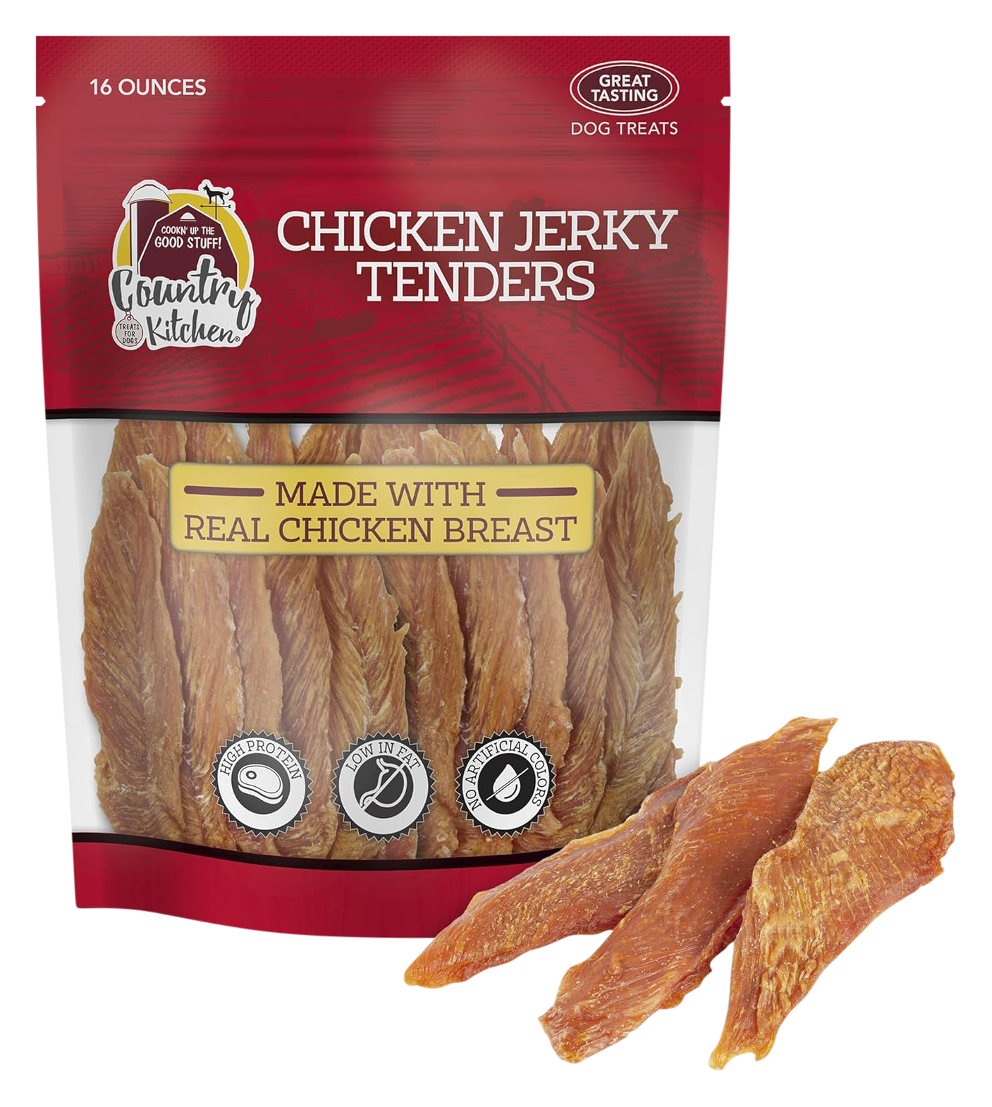 Image of Country Kitchen Chicken Jerky Tenders Dog Treats