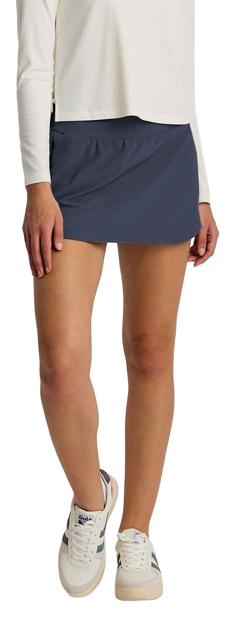 Image of Free Fly Bamboo-Lined Active Breeze Skort - Blue