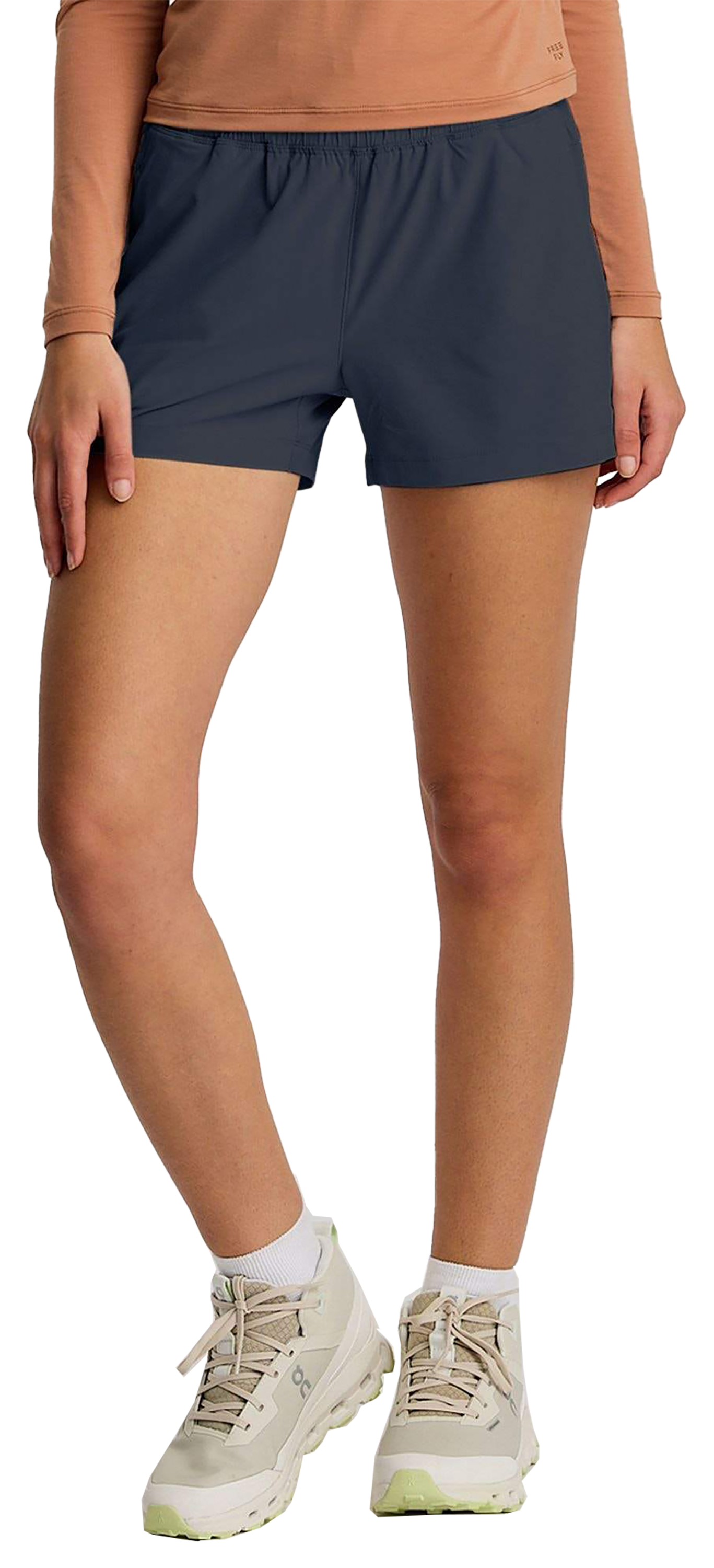 Image of Free Fly Pull-On Breeze Shorts - Storm Cloud