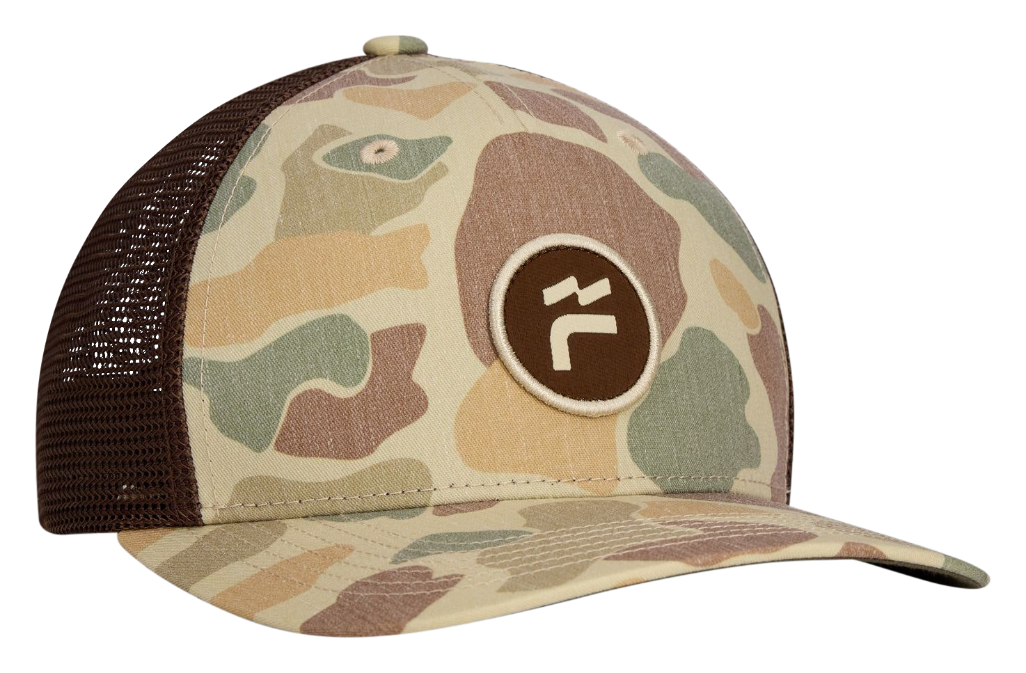 Image of Free Fly Logo Snapback Trucker Cap for Kids