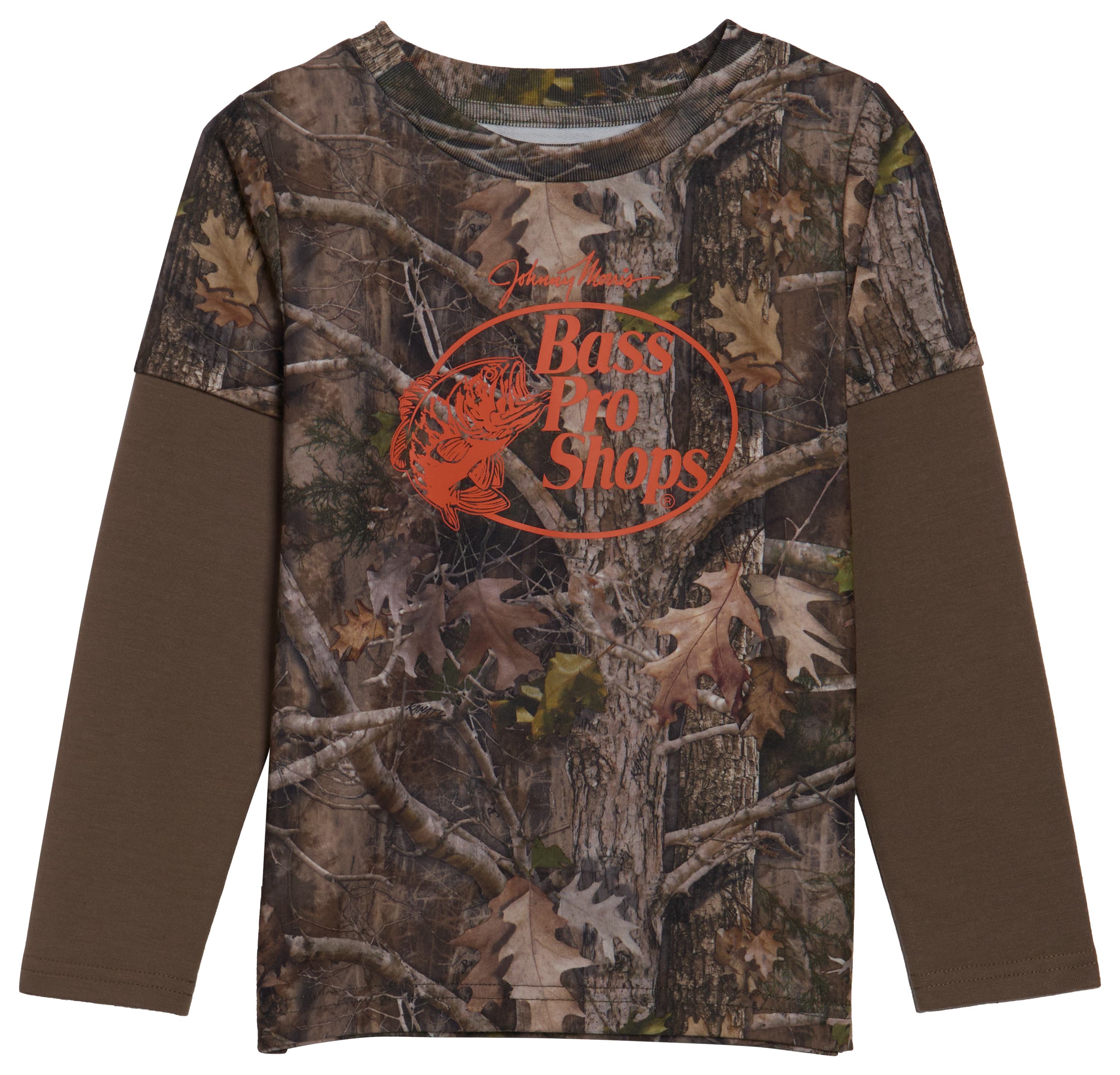 Image of Bass Pro Shops Twofer Long-Sleeve T-Shirt for Toddlers - TrueTimber Kanati