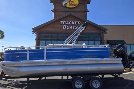 Image of 2026 SUN TRACKER FISHIN BARGE 20 DLX
