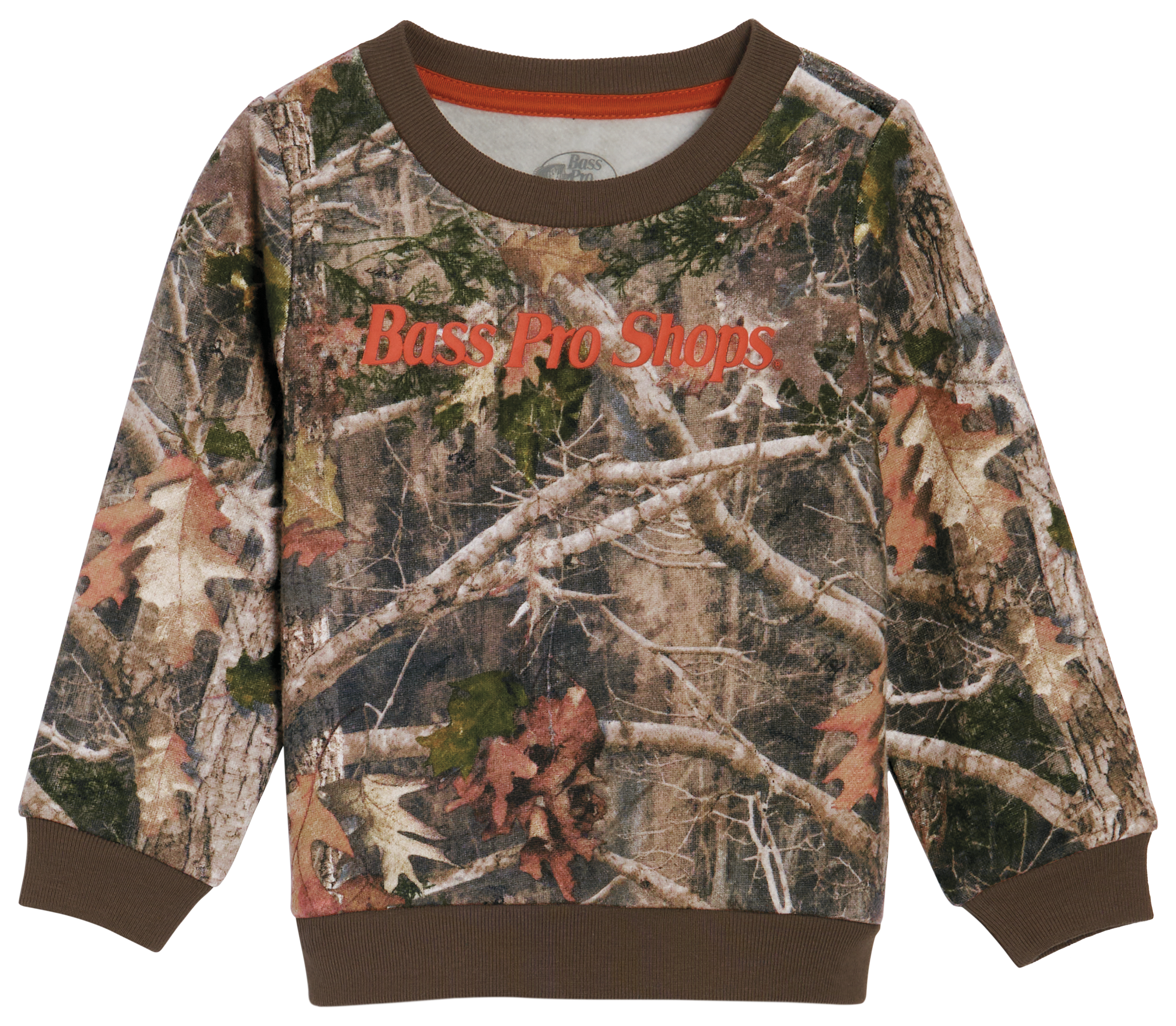 Image of Bass Pro Shops Fleece Crew Neck Sweatshirt for Babies - TrueTimber Kanati