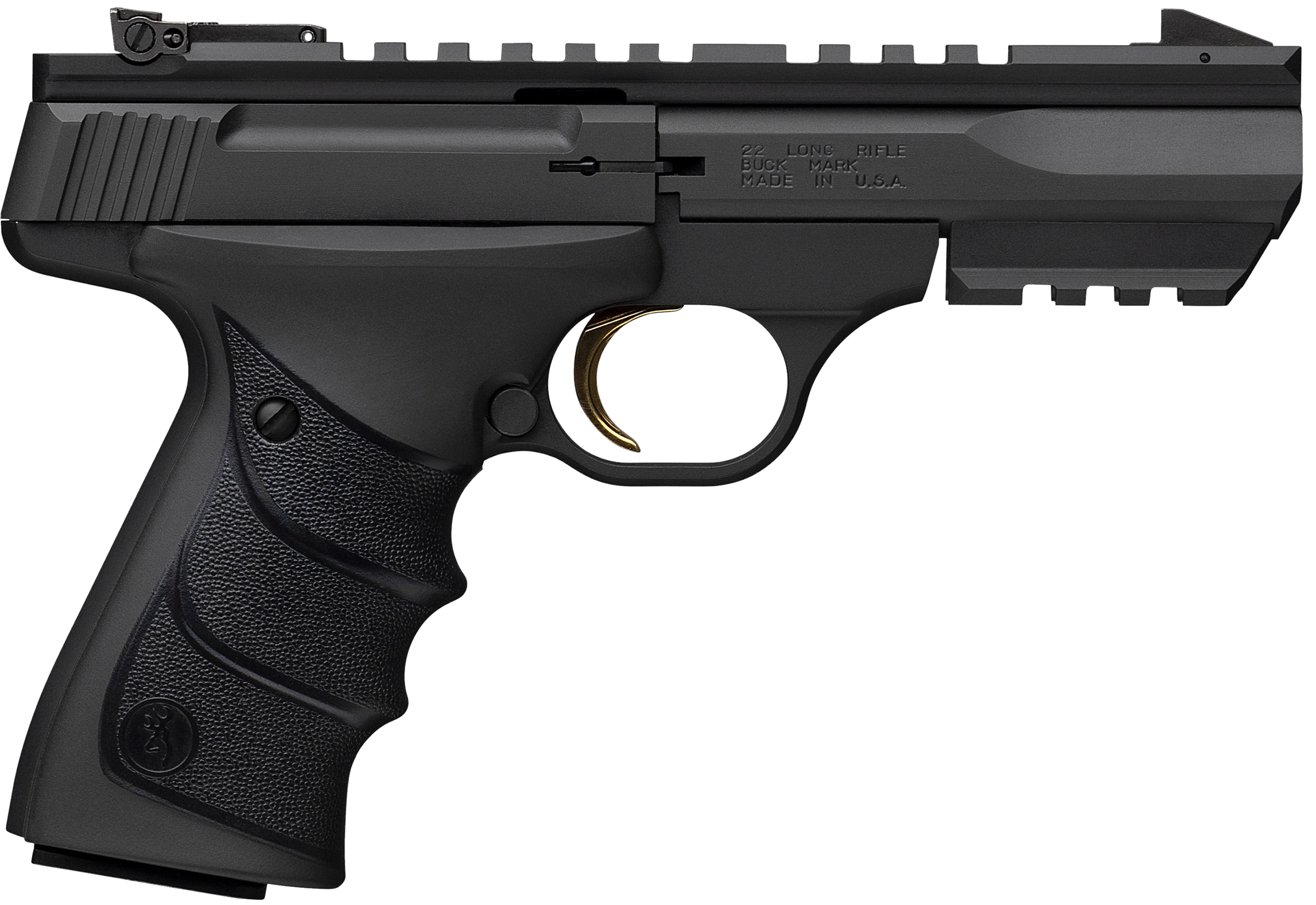 Image of Browning Buck Mark Black Label Semi-Auto Rimfire Pistol - Black