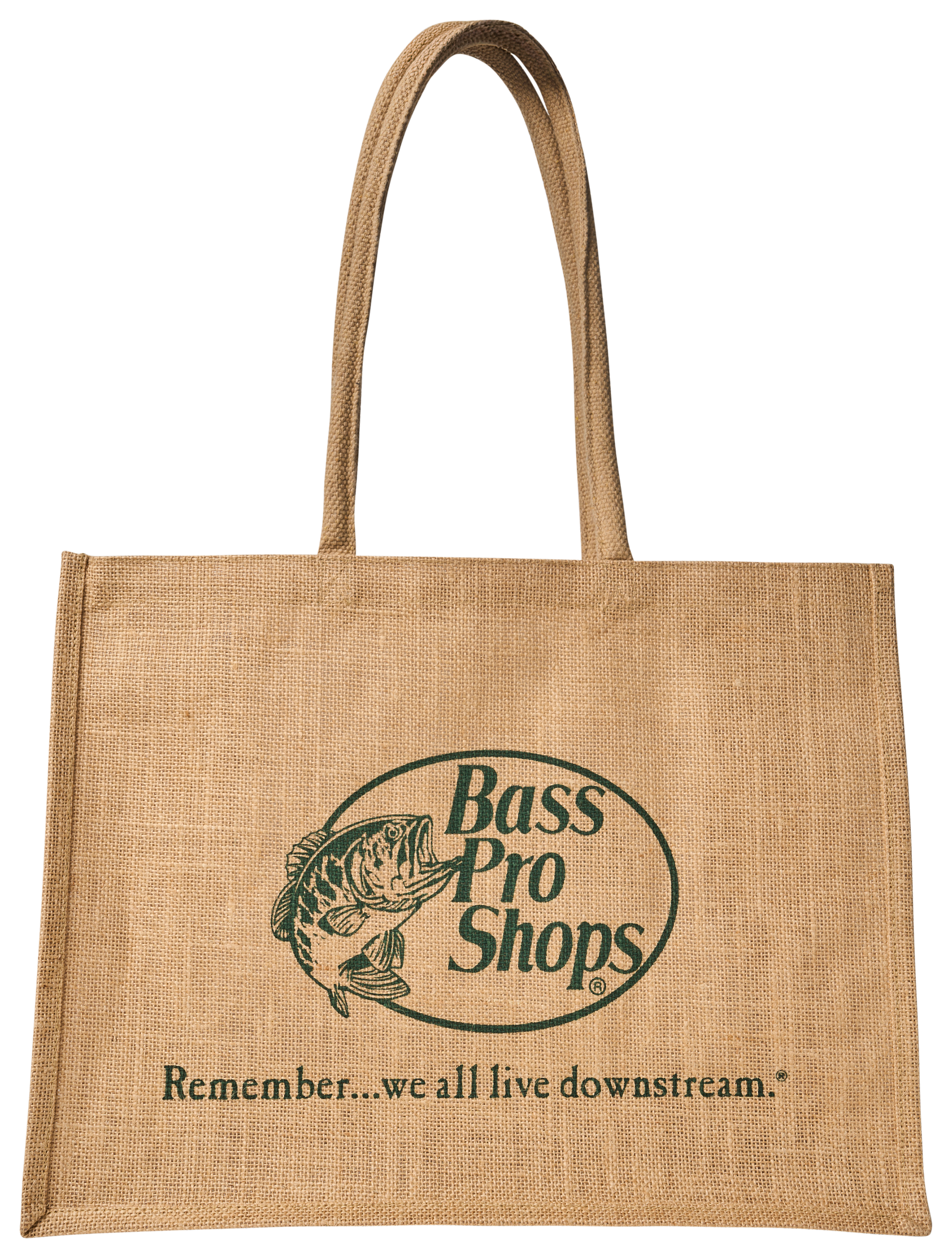 Image of Bass Pro Shops Reusable Jute Shopping Bag