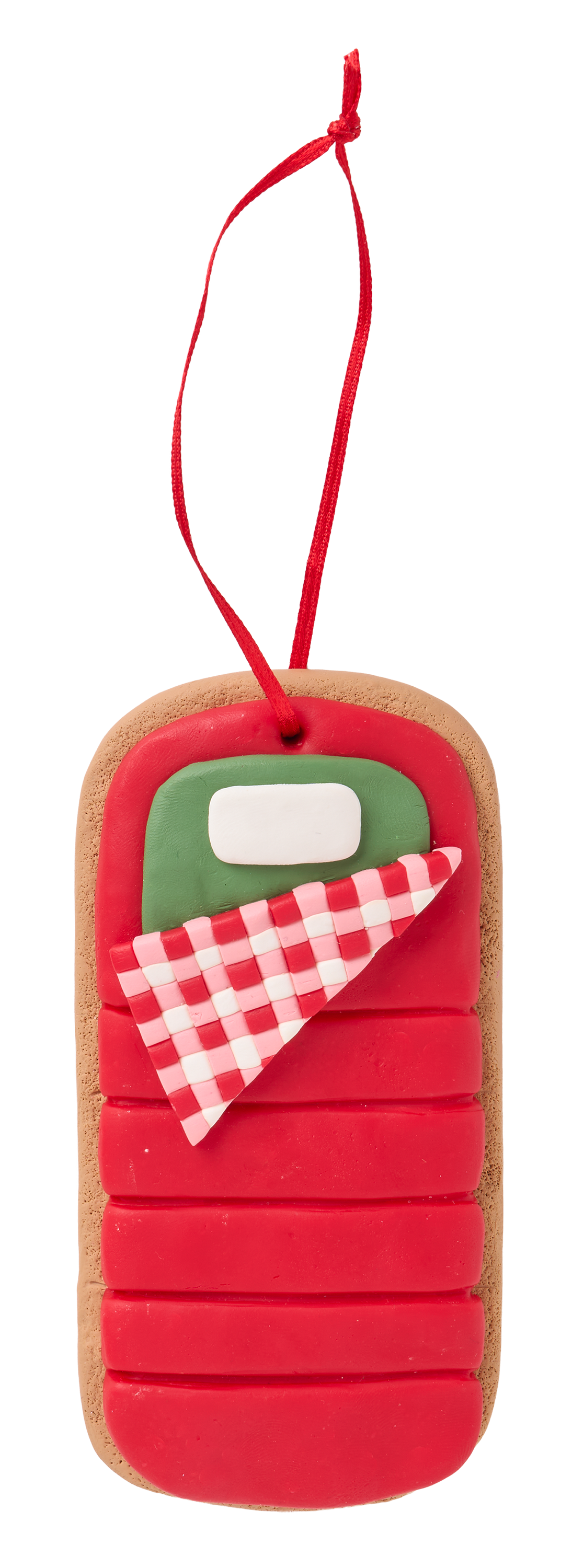 BASS PRO SHOPS Claydough Sleeping Bag Ornament