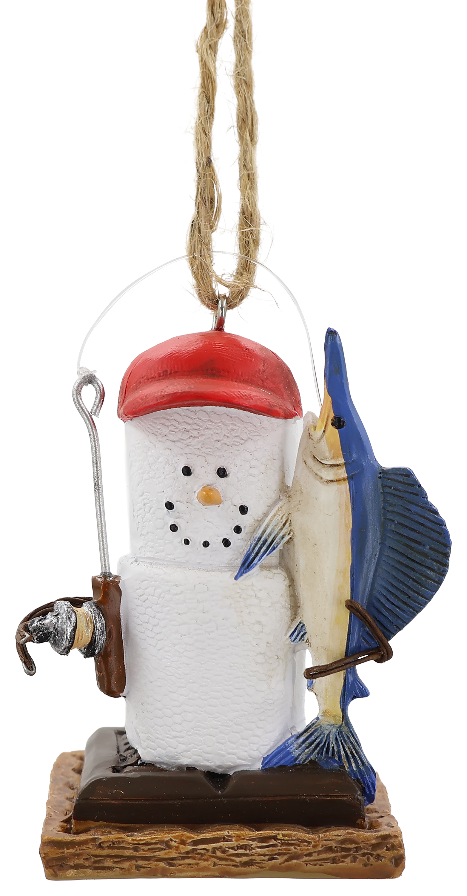 GANZ S'Mores Marlin Fishing Ornament
