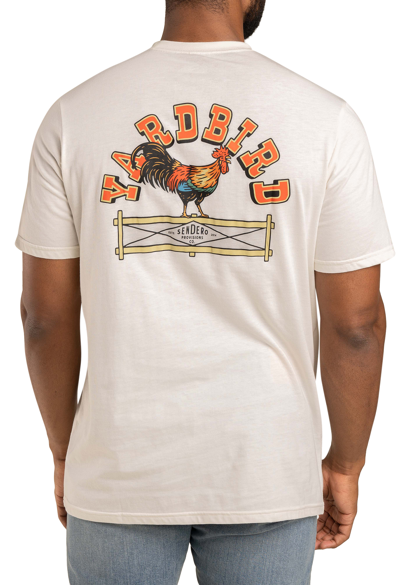 Image of Sendero Yardbird Short-Sleeve T-Shirt - Vintage White