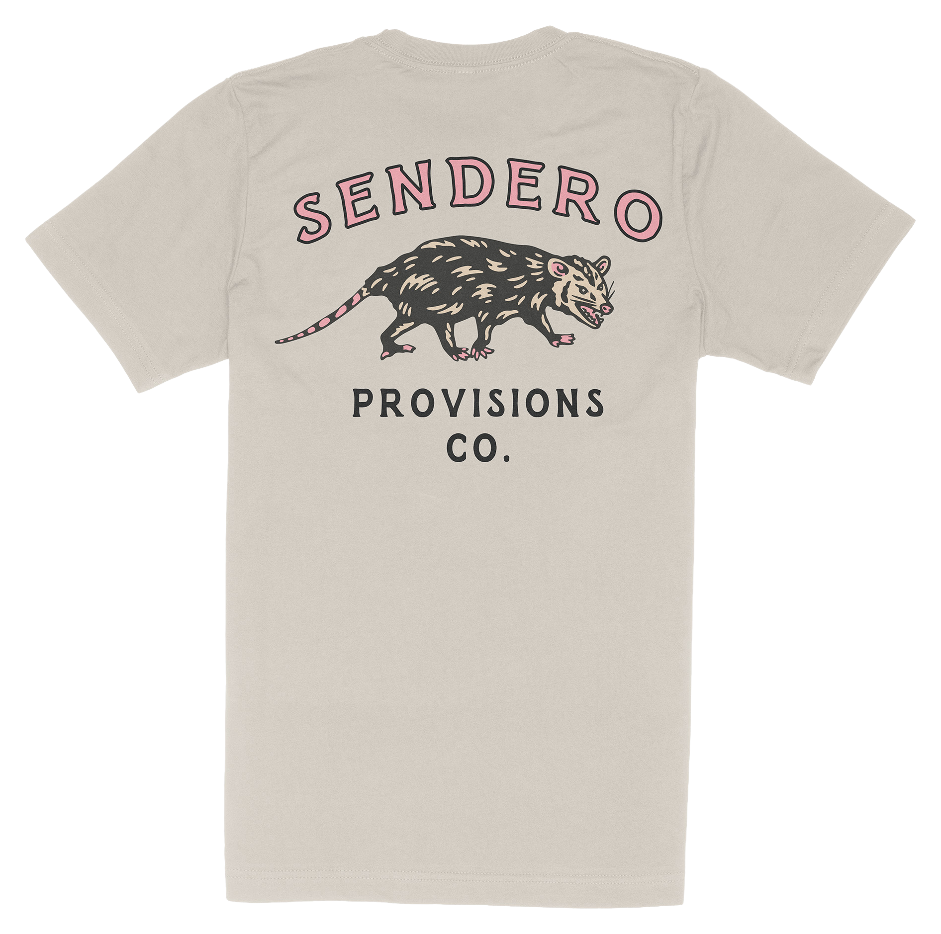 Image of Sendero Opossum Short-Sleeve T-Shirt - Sand