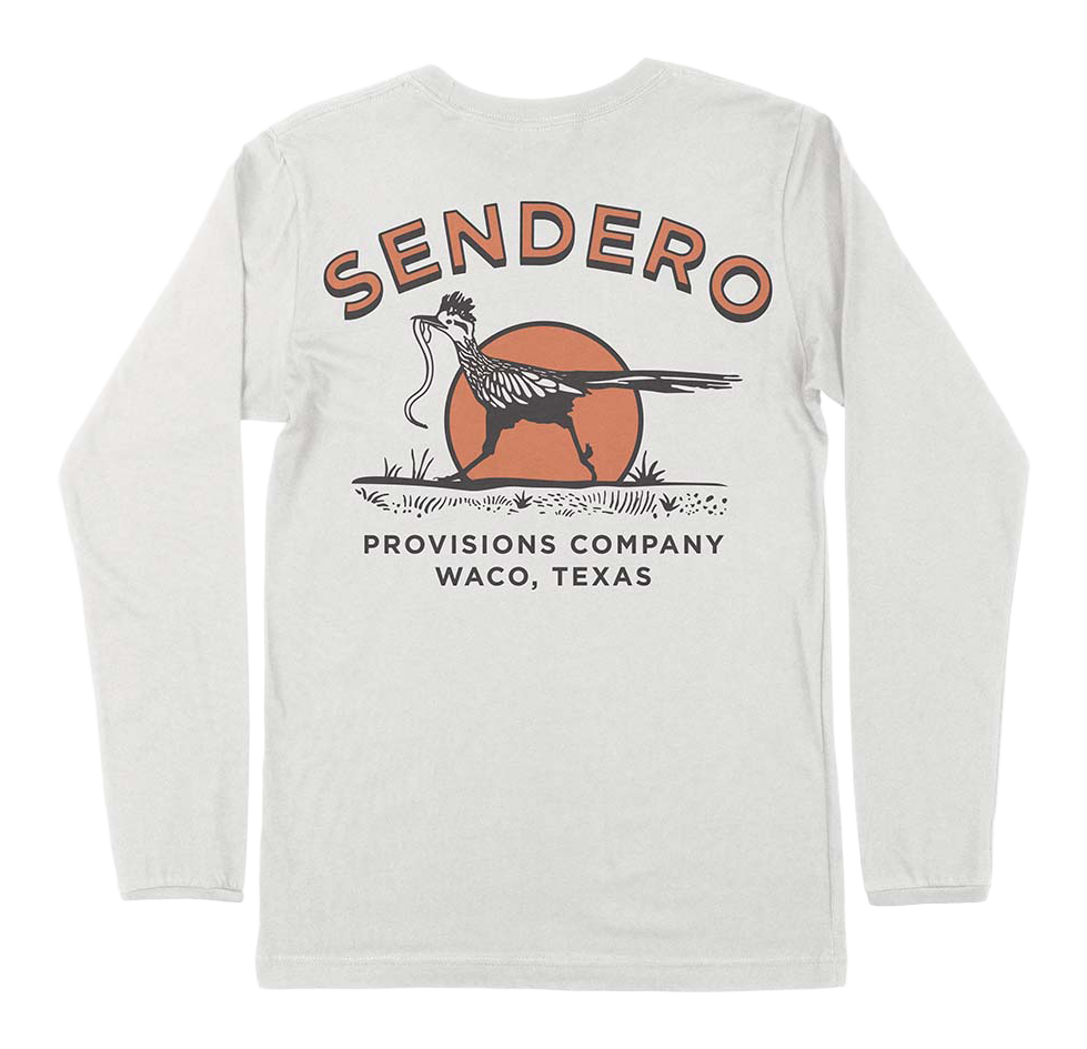 Sendero Desert Runner Long-Sleeve T-Shirt - Vintage White