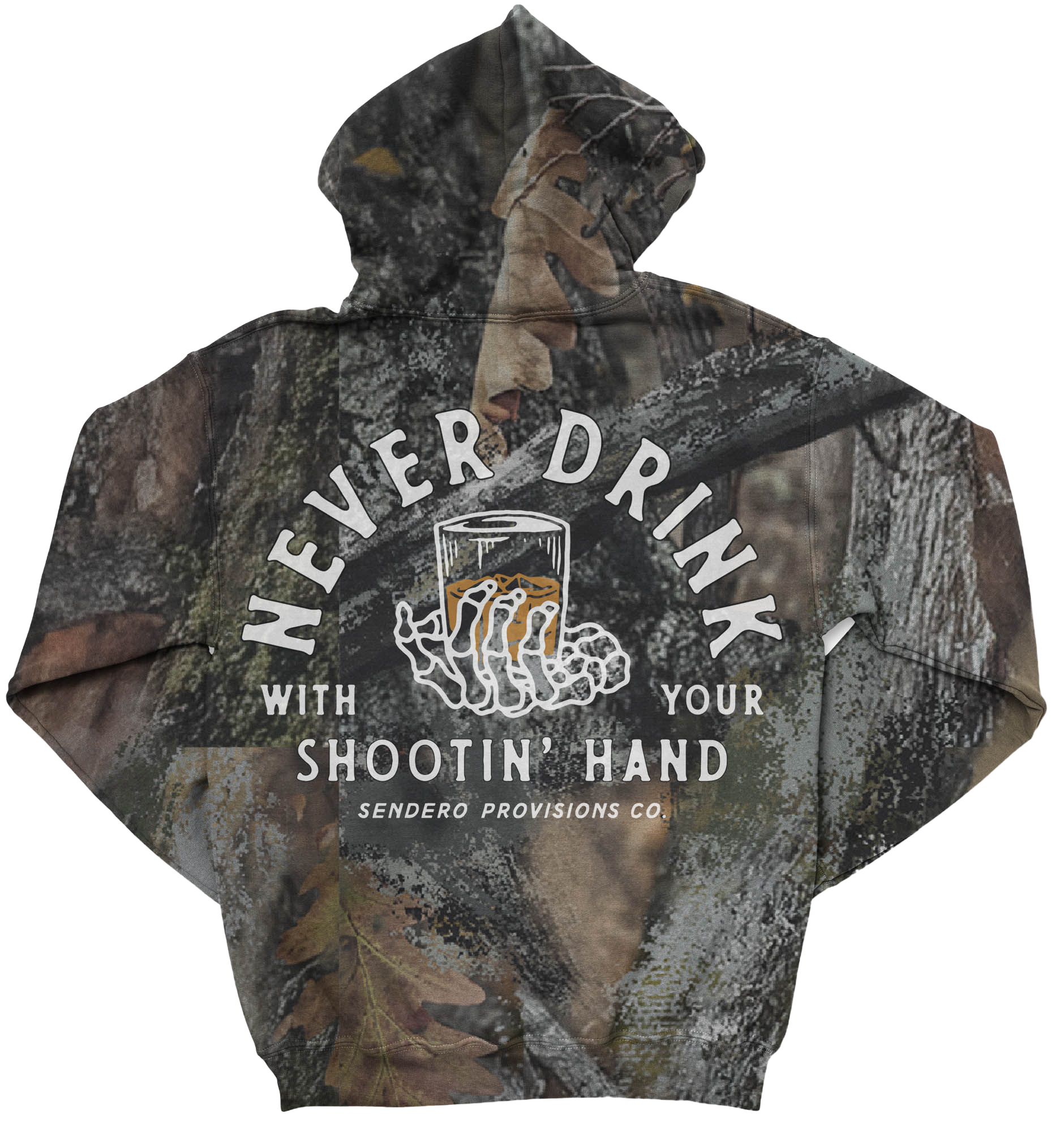 Image of Sendero Shootin' Hand Hoodie - Will Tree Camo