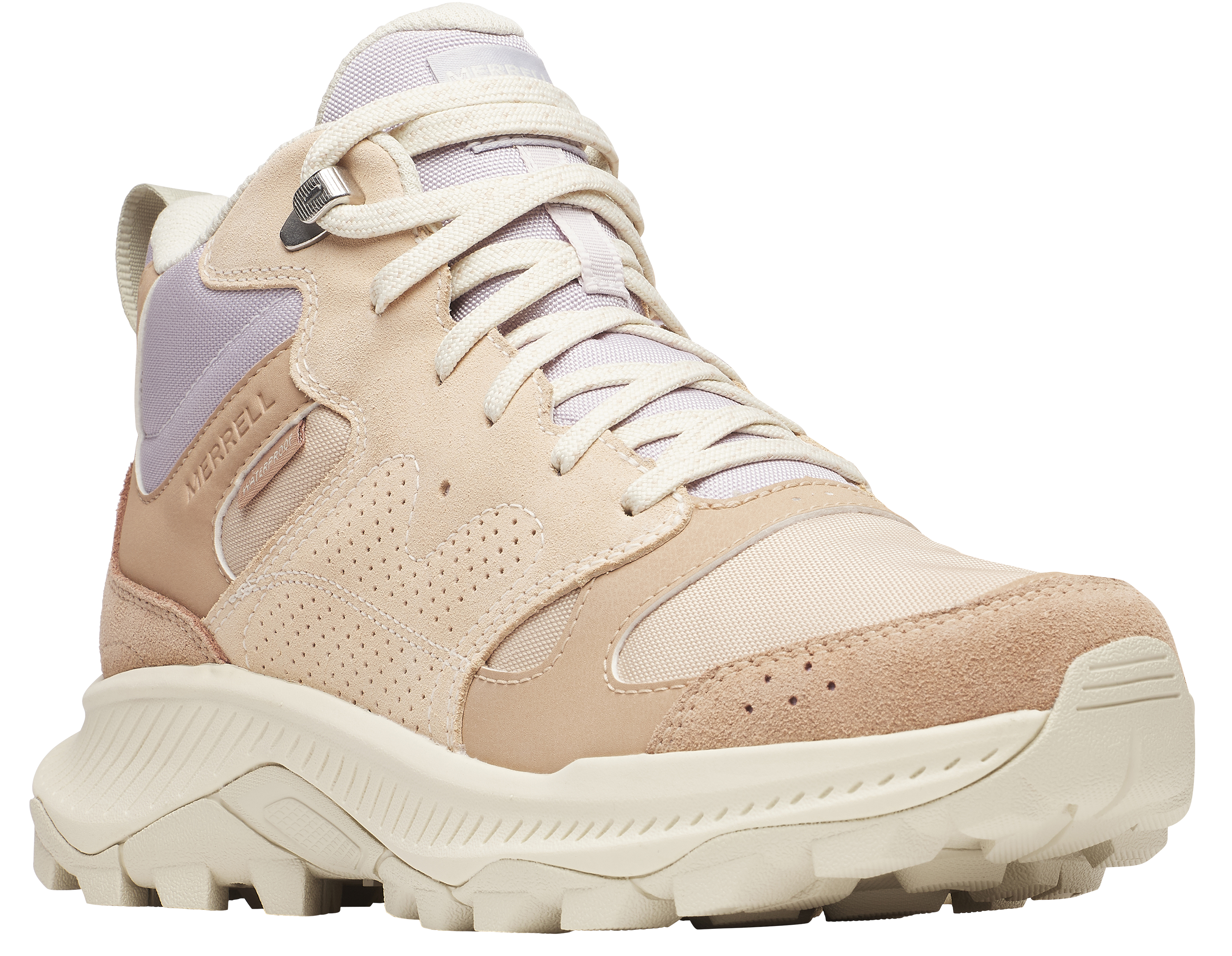 Image of Merrell Tempo Sol Mid Waterproof Hiking Shoes for Women - Hazel