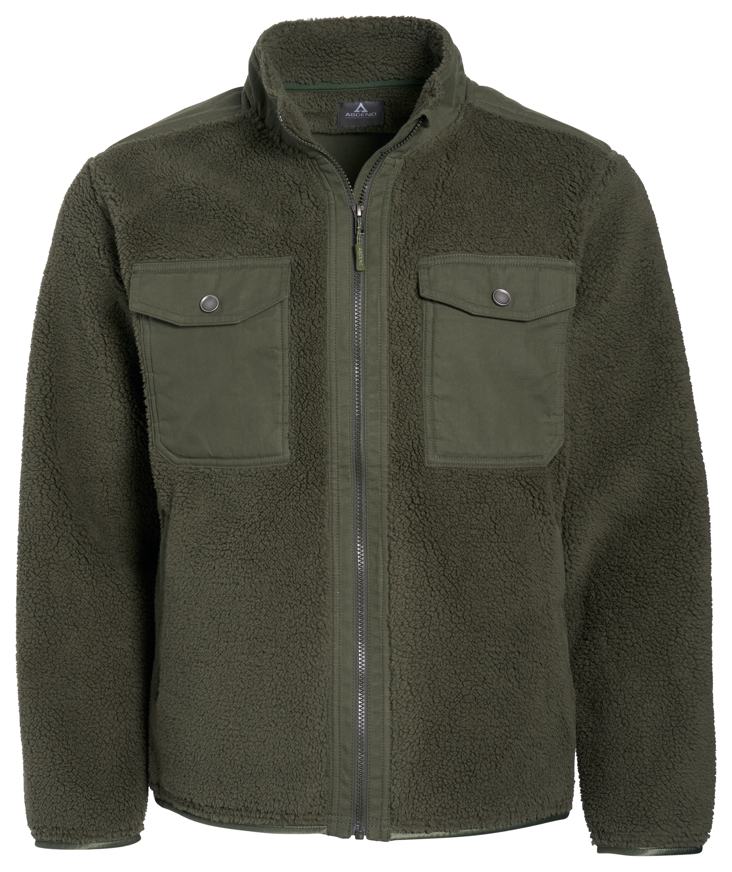 Image of Ascend Heavy-Duty Sherpa Jacket - Thyme