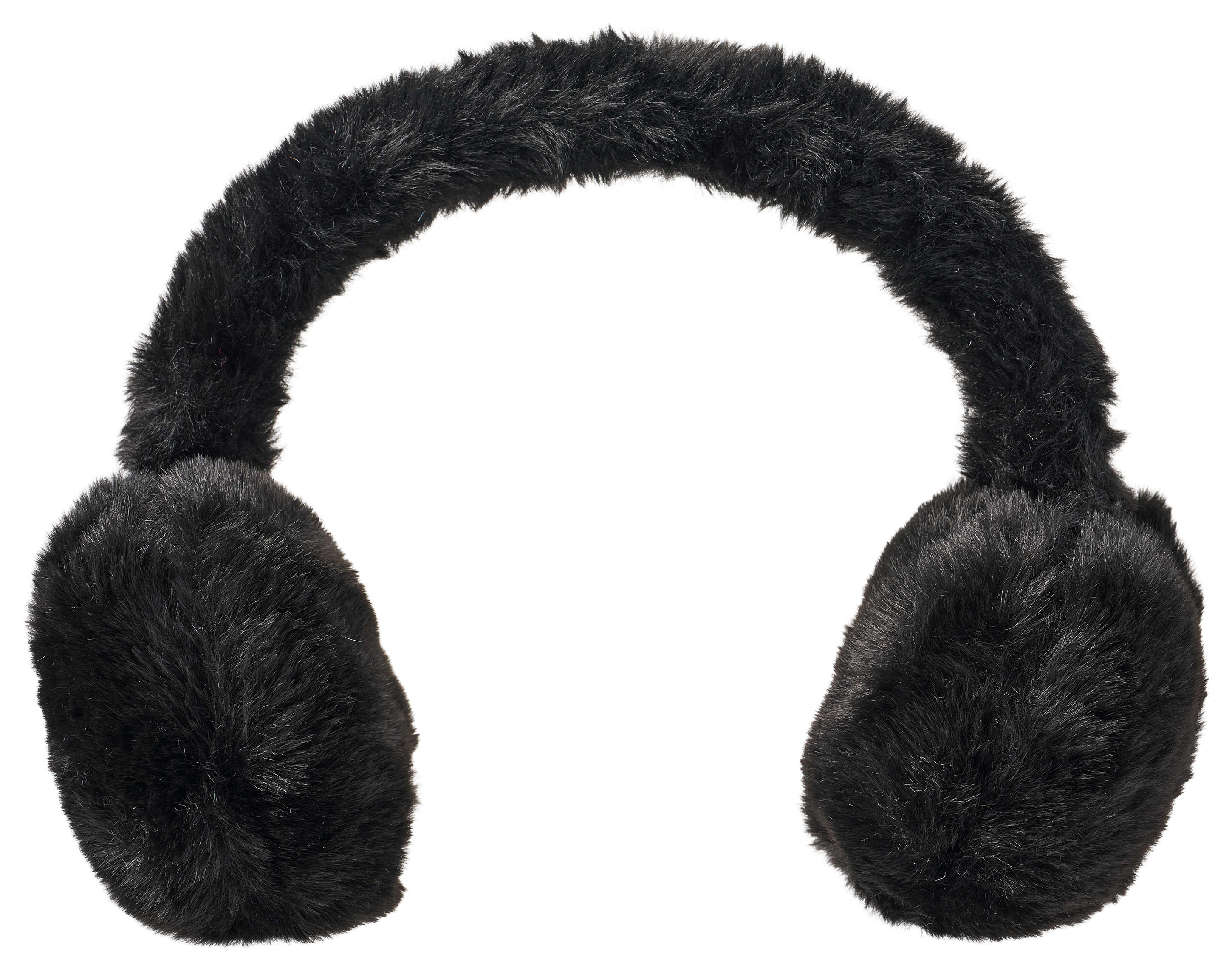 Image of Natural Reflections Faux-Fur Earmuffs - Black