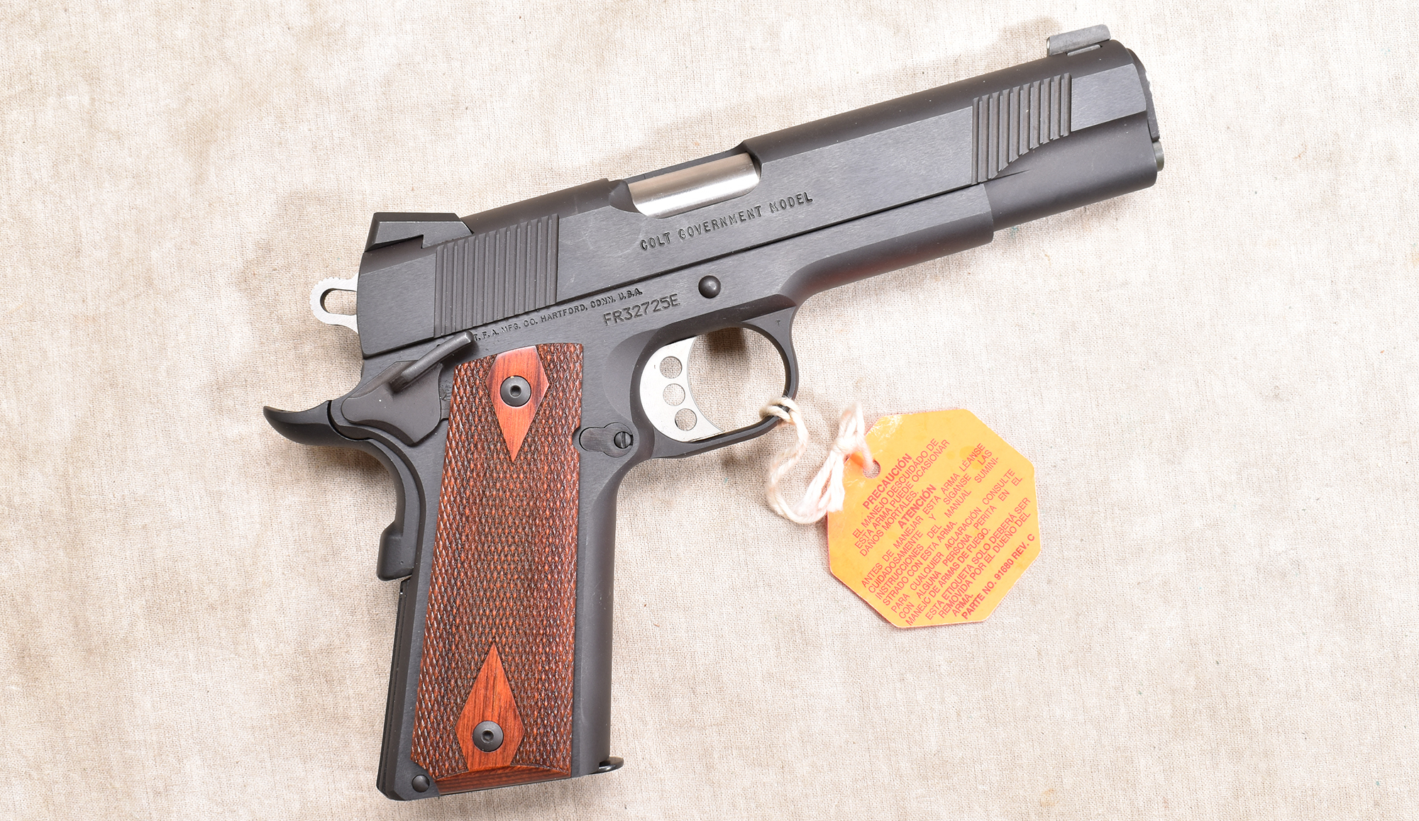 COLT ~ GOVERNMENT MODEL 0 ~ .45 AUTO - Colt