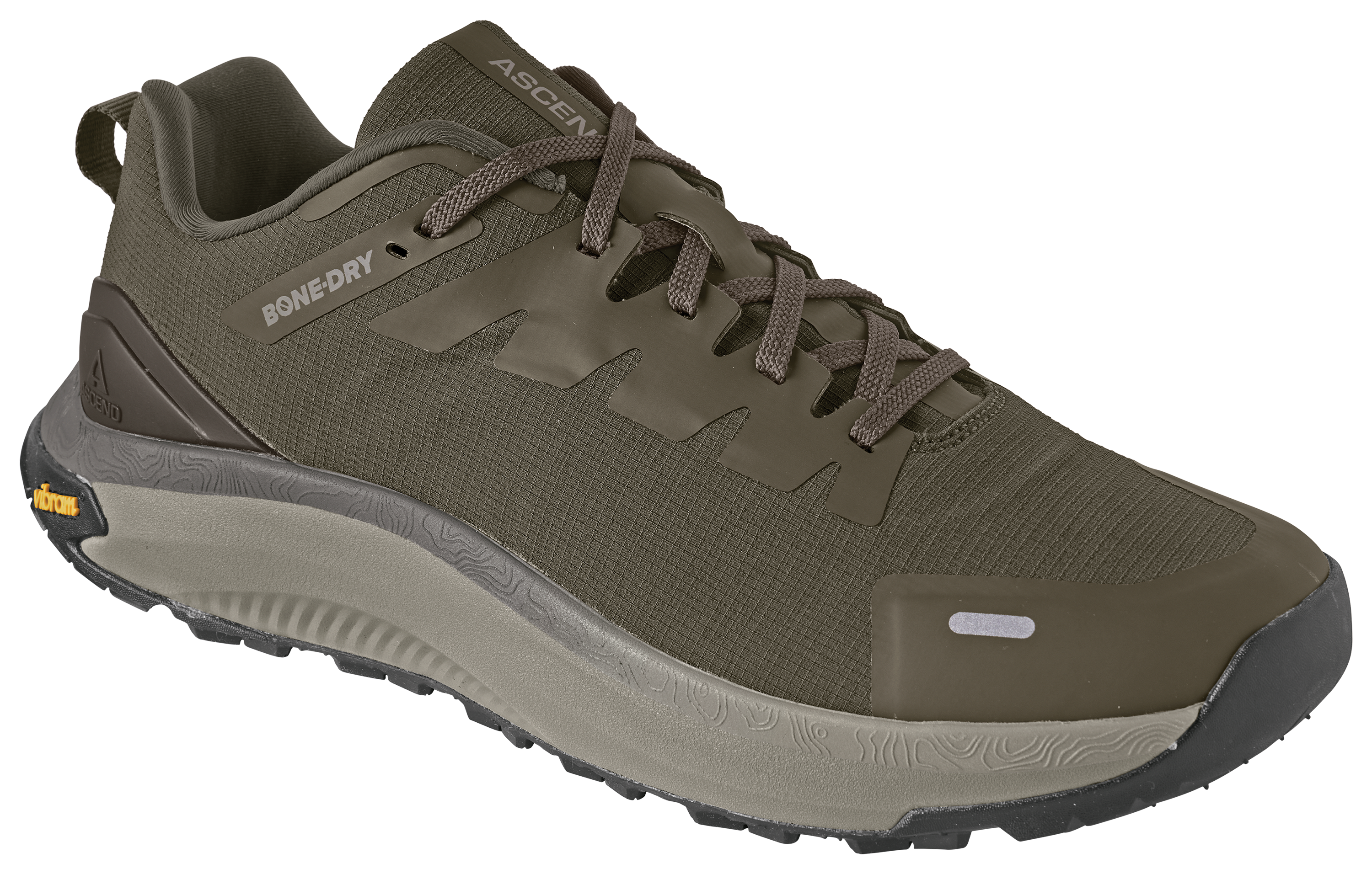 Image of Ascend Mojave LT Low Waterproof Hiking Shoes for Men - Canteen
