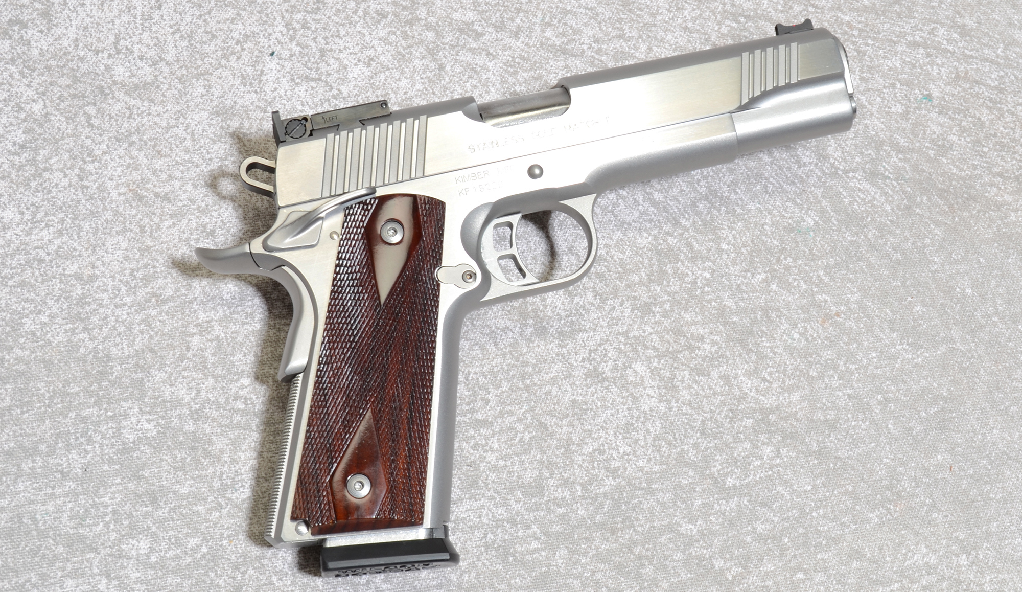 Image of "Kimber Gold Match II Pistol, 9mm Luger, 5"" Barrel, 2 5/8 lbs."