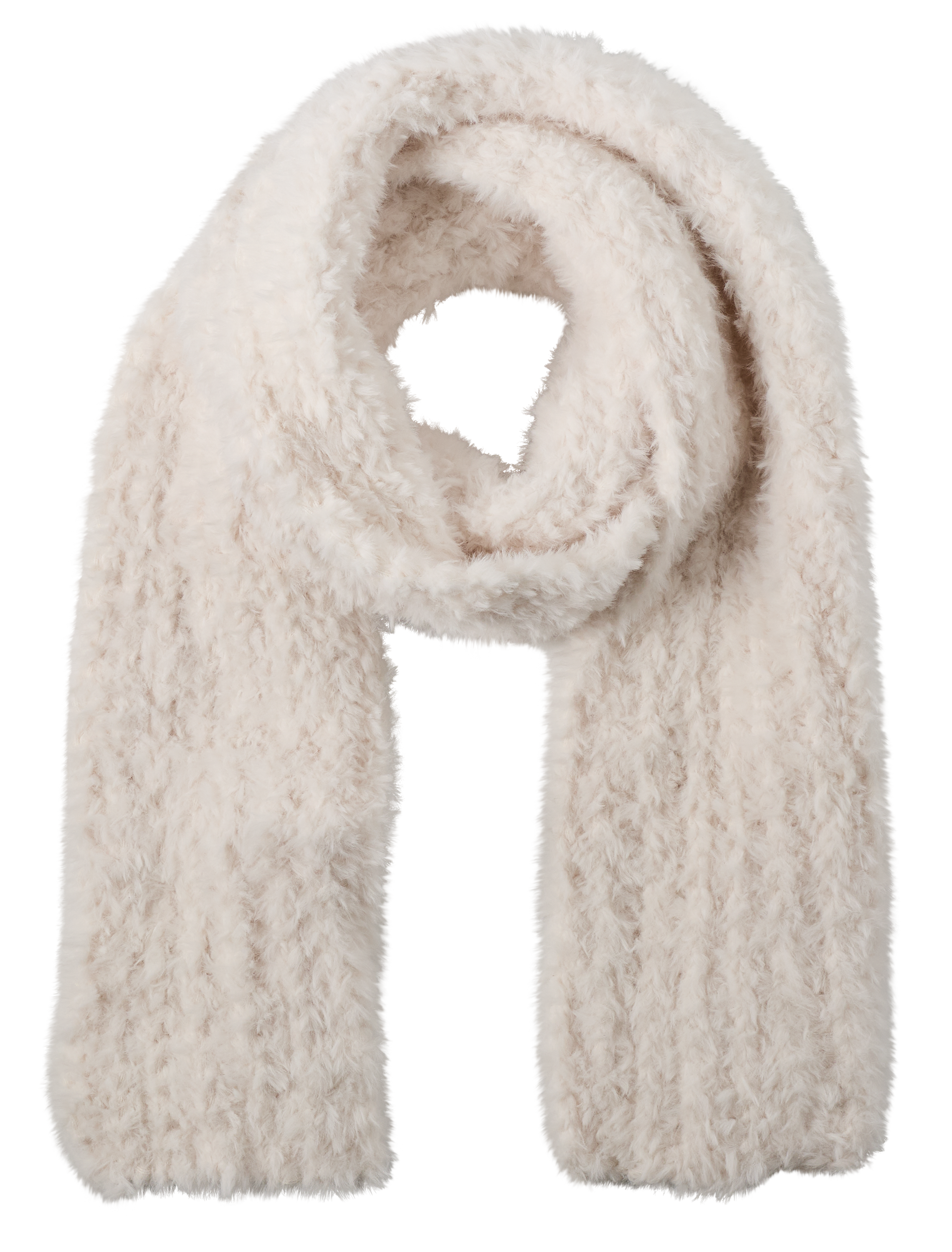 Natural Reflections Snowball Scarf - Ivory