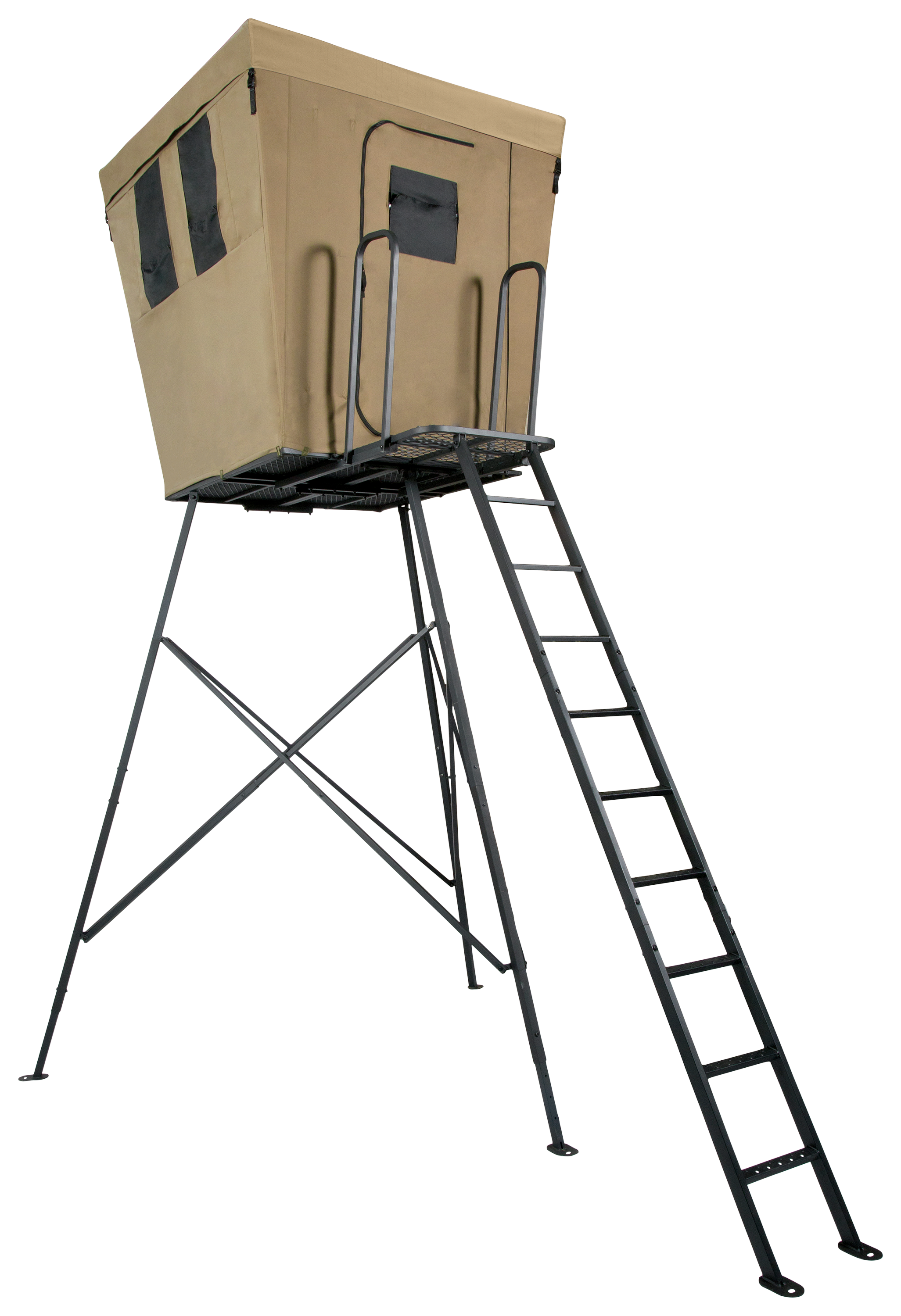 Millennium Treestands Millennium Treestands Q400 Guard House Buck Hut Hunting Blind and Tower Combo - $649.99 at Bass Pro Shops