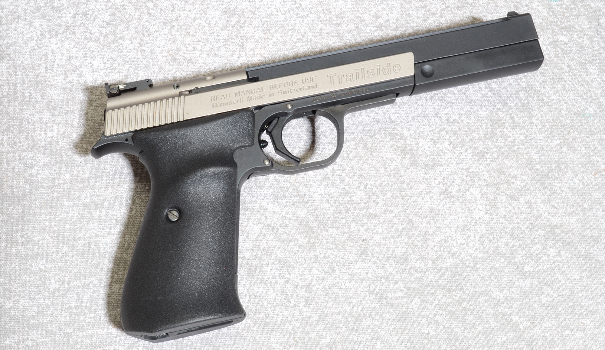 Hammerli Trailside Pistol, .22 Long Rifle, 5 7/8" Barrel, 2 lbs. - Bass Pro Shops