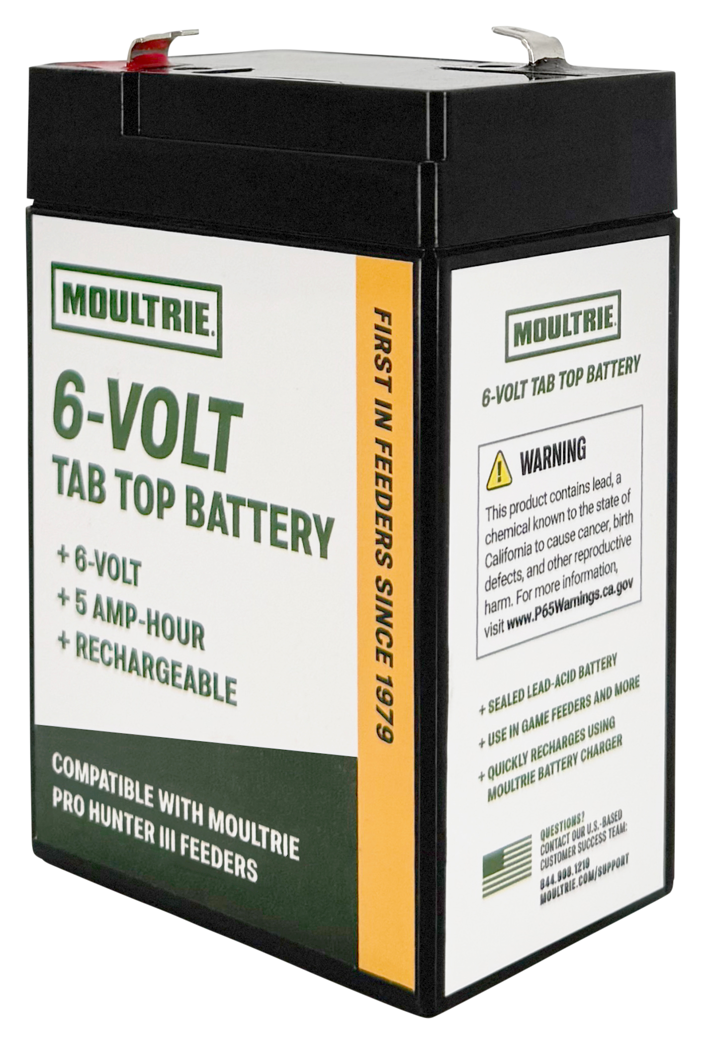 Image of Moultrie 6V Tab Top Battery