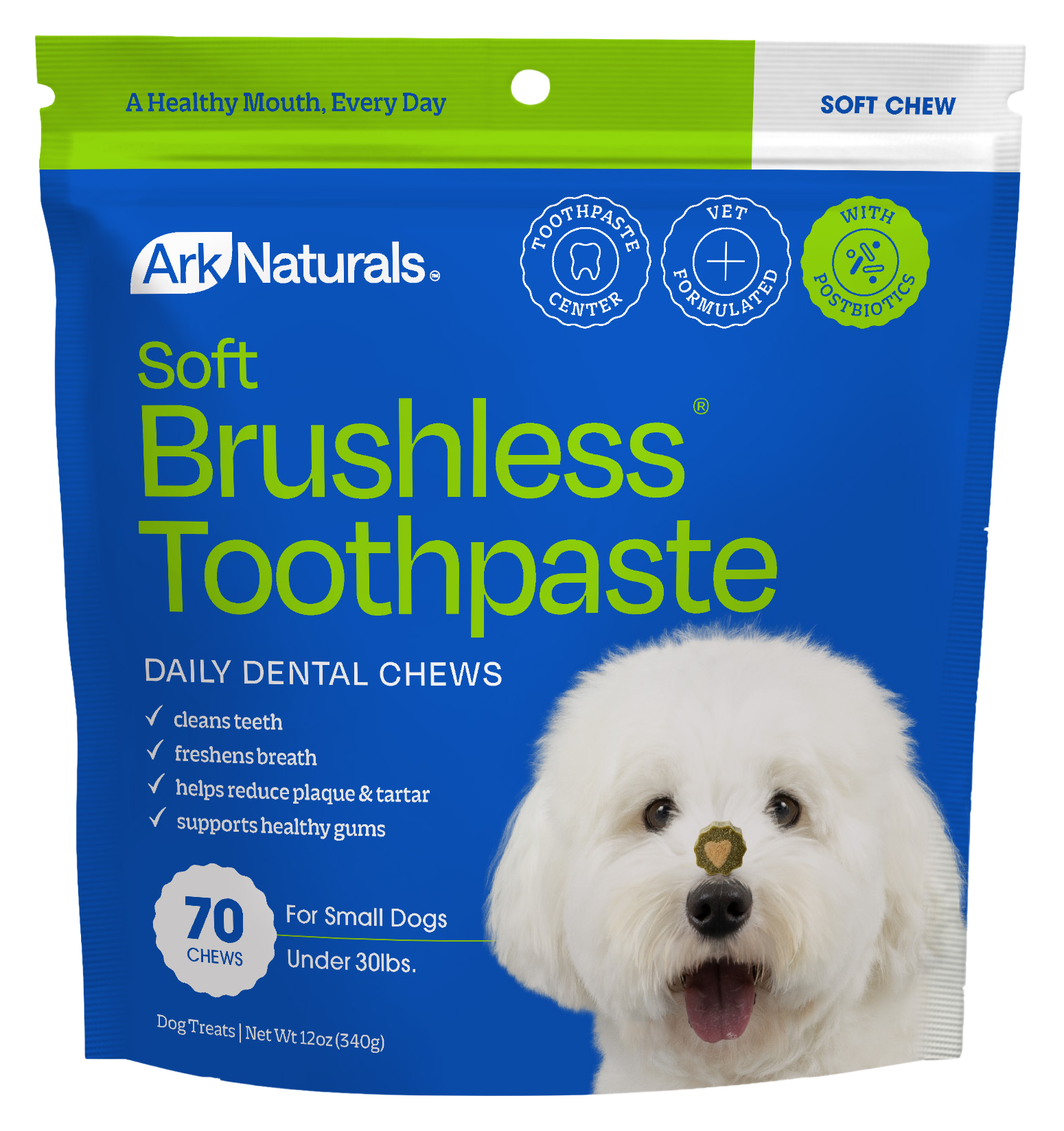 Image of Ark Naturals Daily Dental Chews - Small - 12 oz.