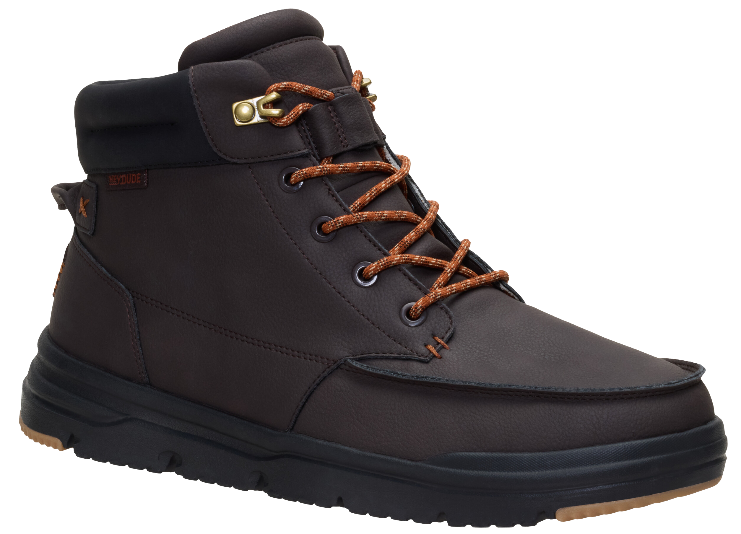HEYDUDE HEYDUDE Bradley II Classic Ankle Boots for Men - Chocolate Torte - $94.99 at Bass Pro Shops