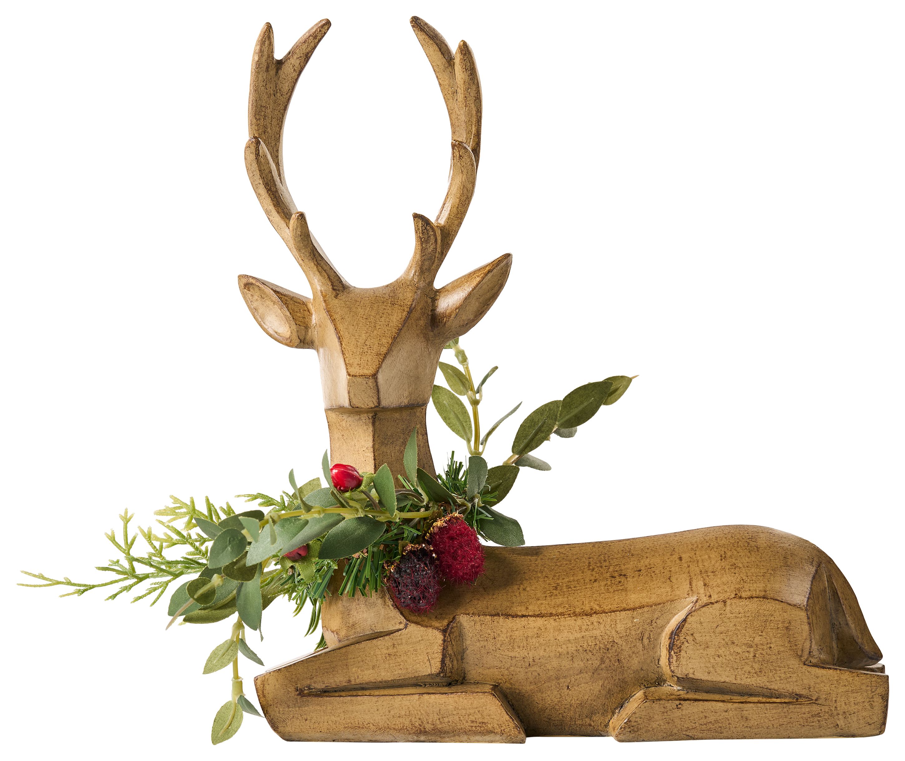 BASS PRO SHOPS Resin Sitting Deer Decor