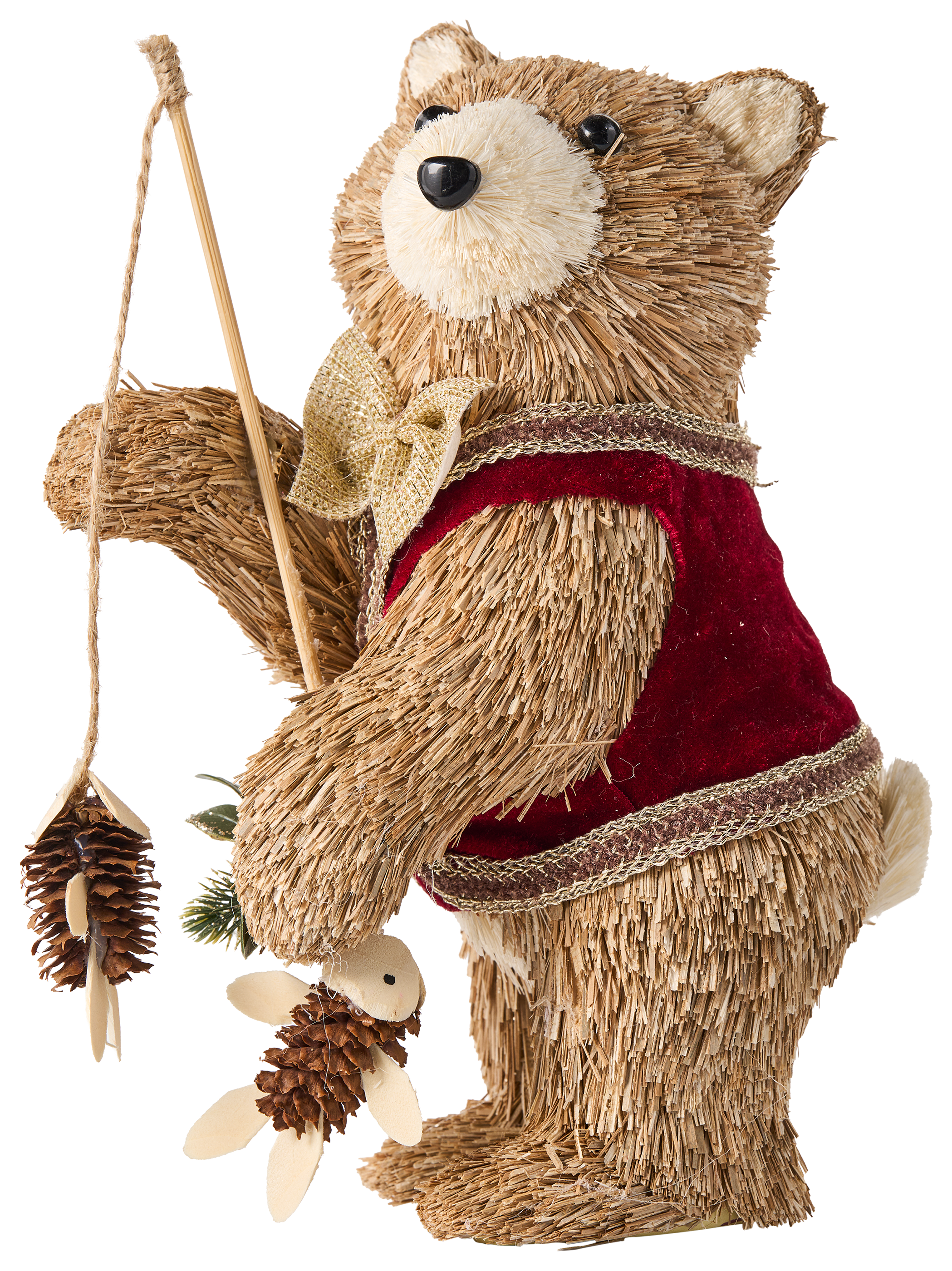 Bass Pro Shops Grass Bear Figurine