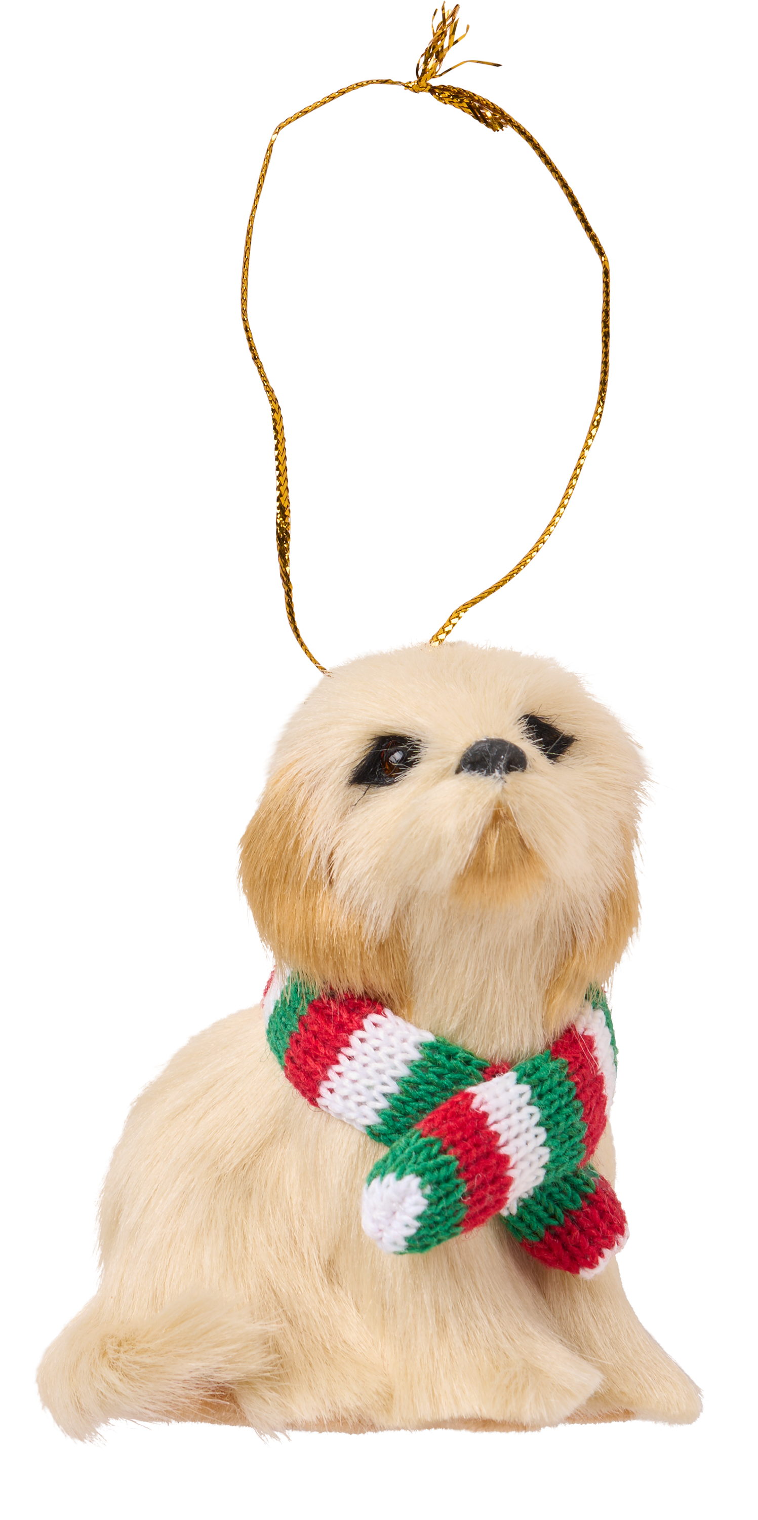 BASS PRO SHOPS Dog With Scarf Ornament