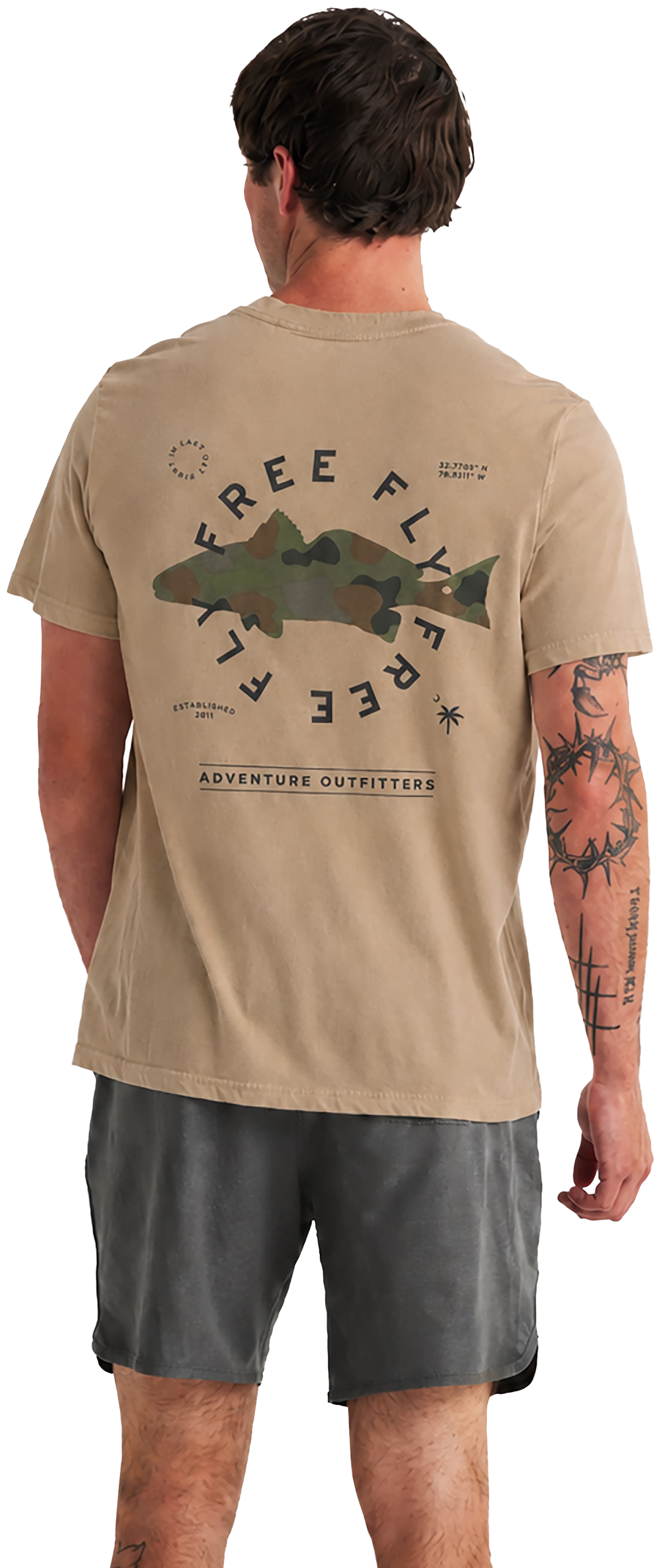Free Fly Free Fly Target Species Pocket Short-Sleeve T-Shirt - $38.00 at Bass Pro Shops