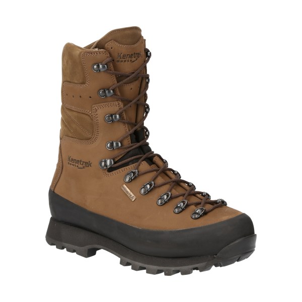 Kenetrek Mountain Extreme Waterproof Hunting Boots for Men - Brown - 8M