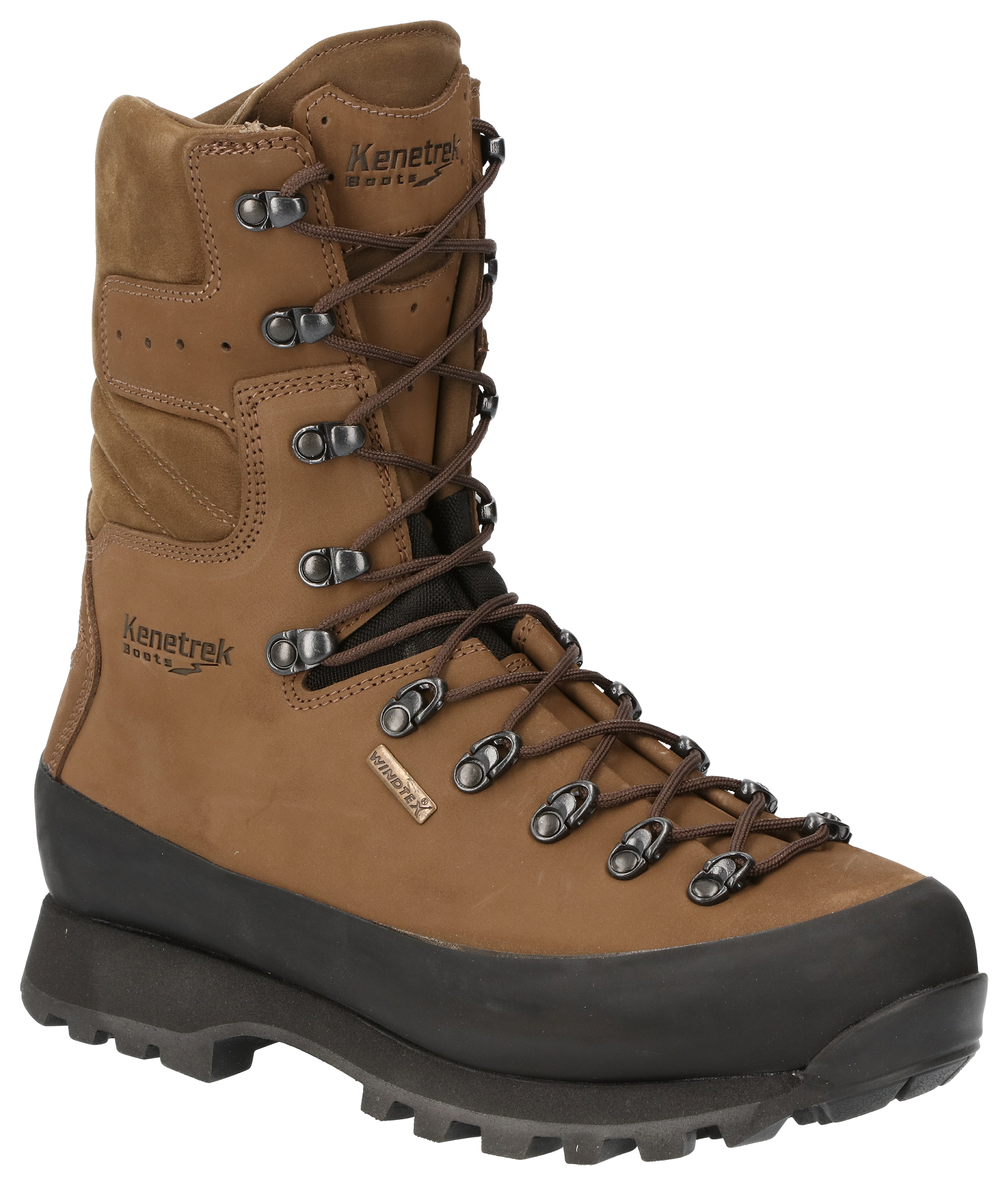 Kenetrek Mountain Extreme Waterproof Hunting Boots for Men - Brown - 8M