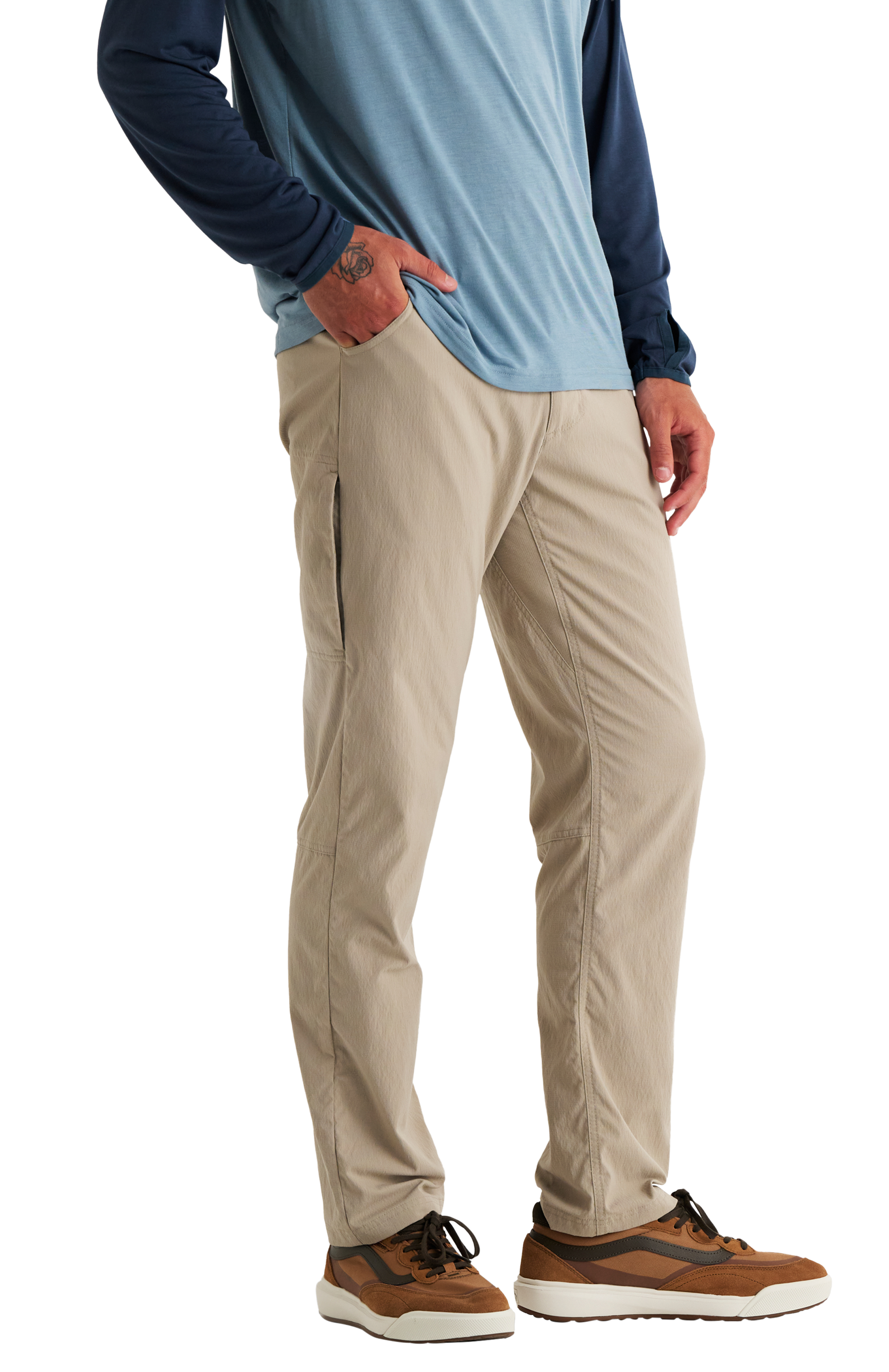 Free Fly Topogrid Pants - Vintage Khaki