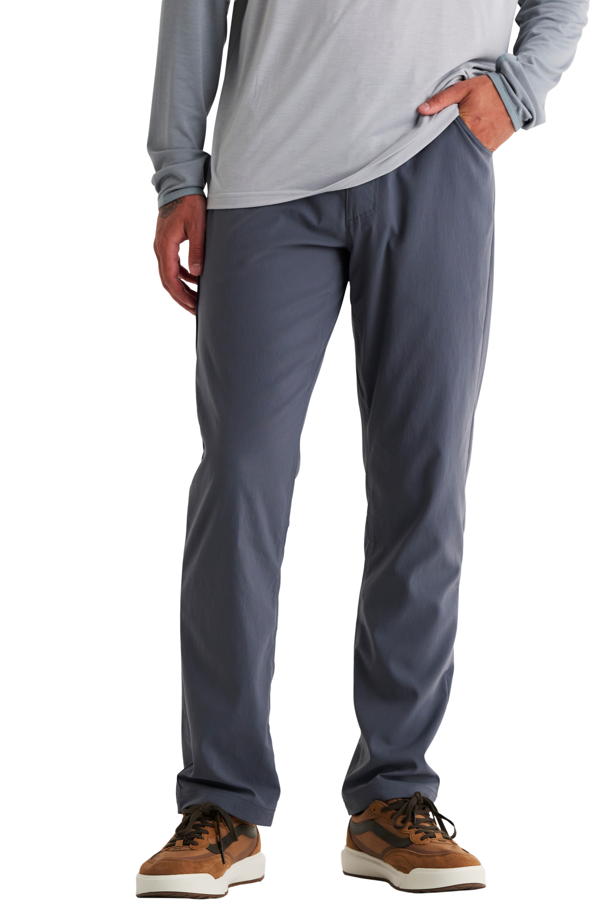 Free Fly Topogrid Pants - Storm Cloud