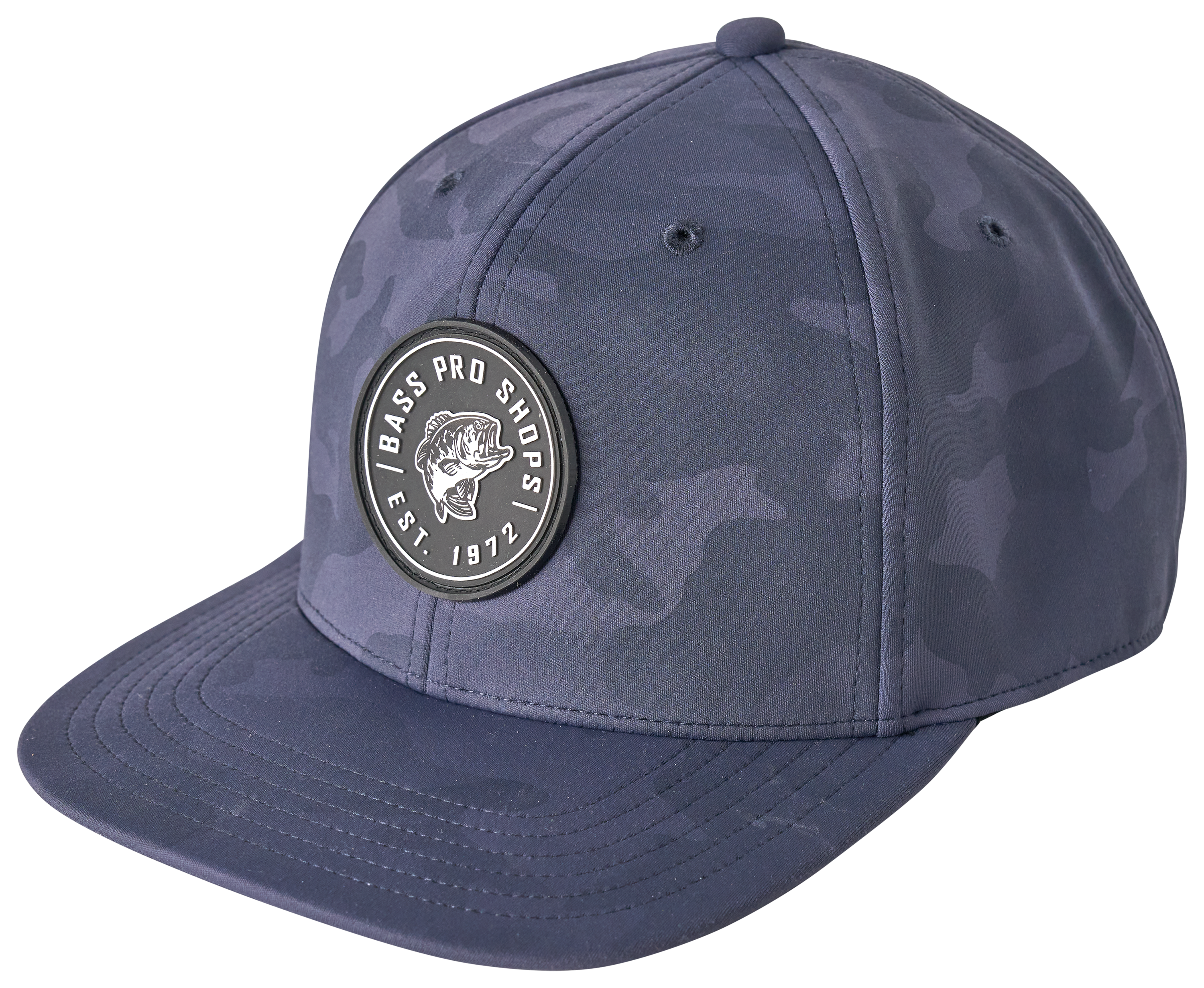 Image of Bass Pro Shops Silicone Patch Performance Snapback Cap
