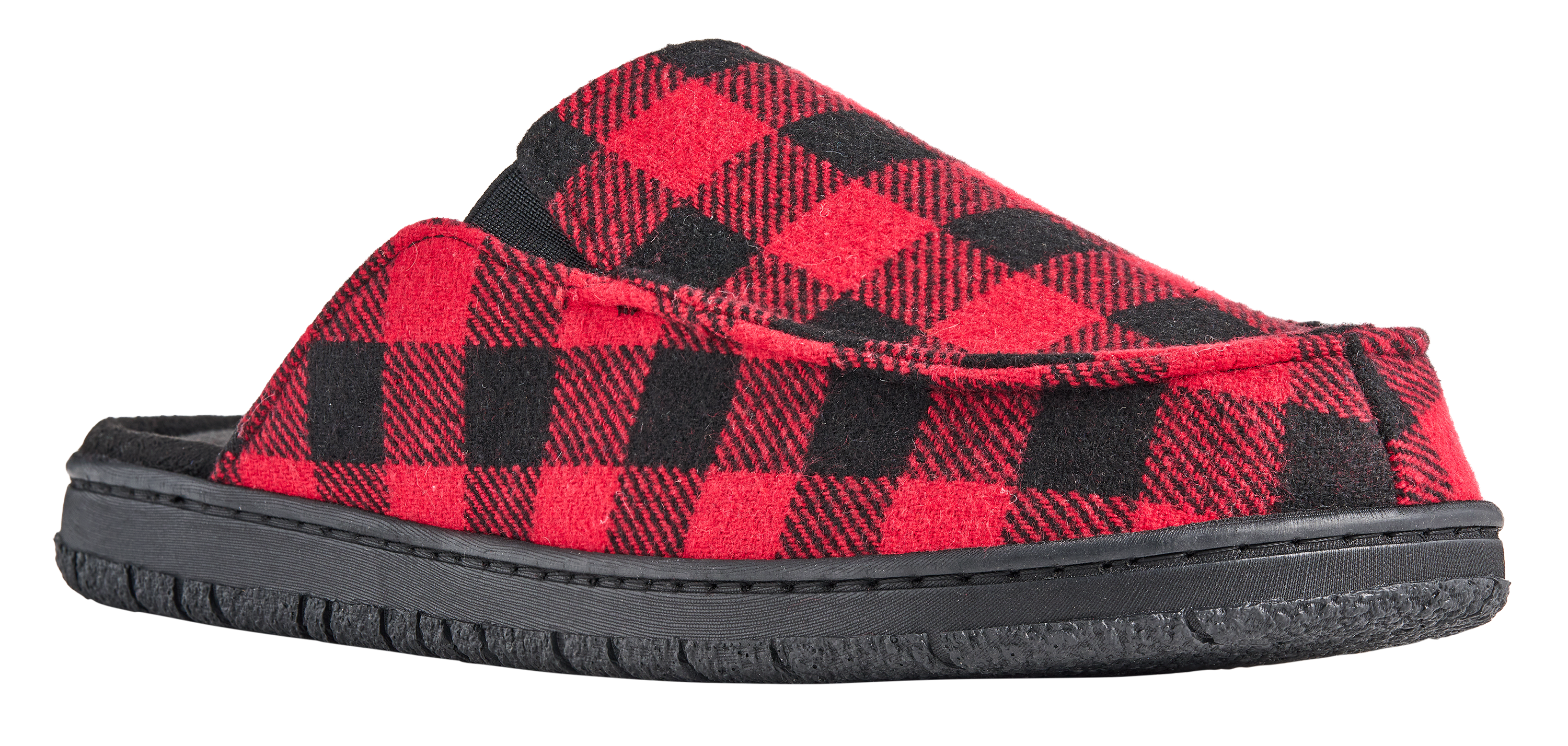 RedHead RedHead Oliver Moc-Toe Slippers for Men - Red Check - $29.99 at Bass Pro Shops